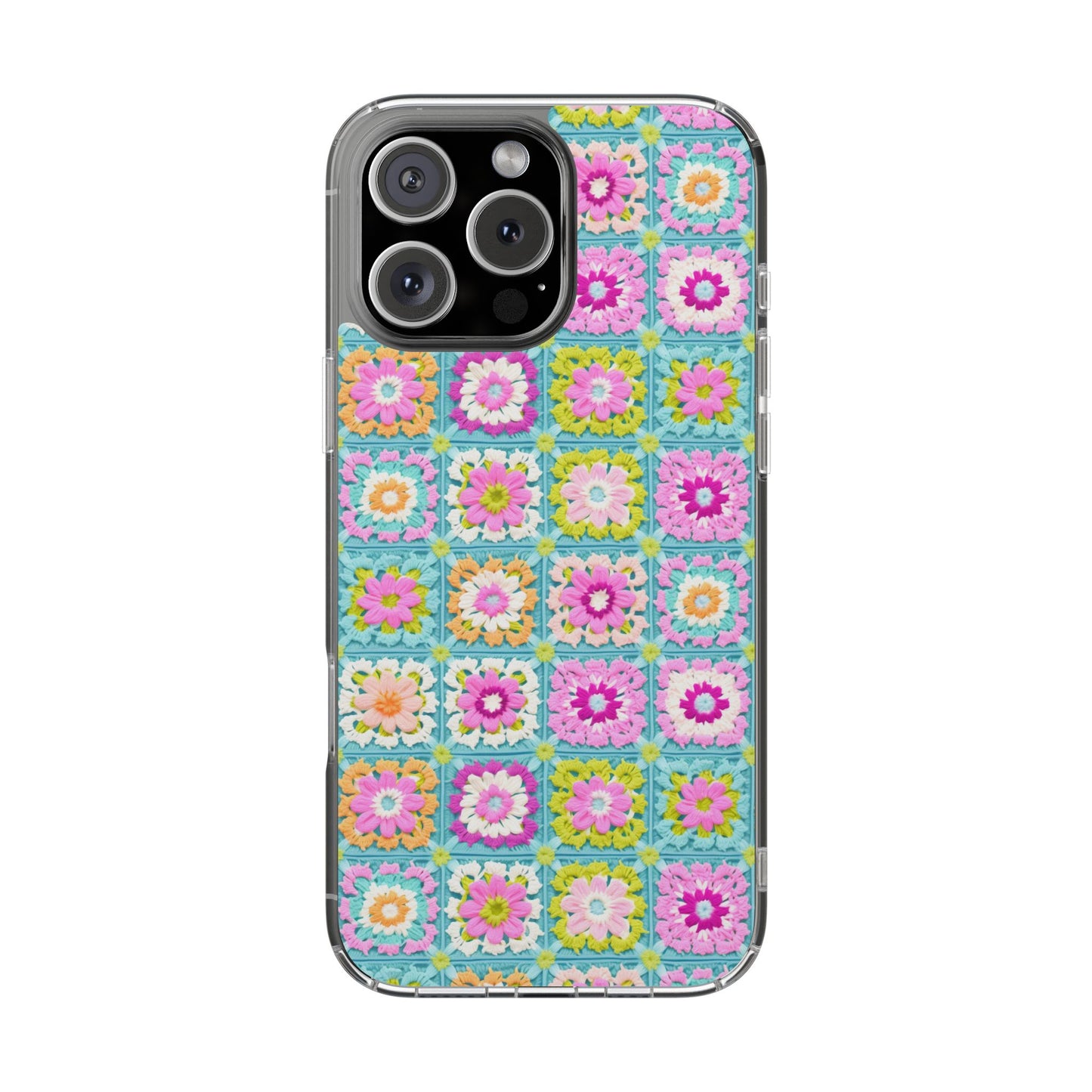 Granny Square Phone Case Brights