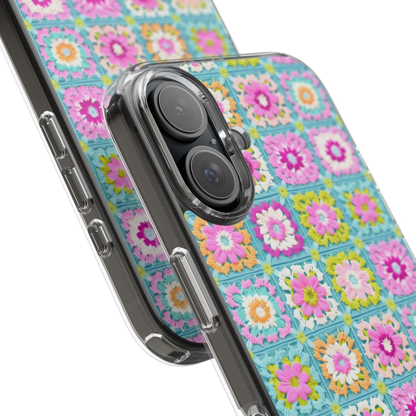 Granny Square Phone Case Brights