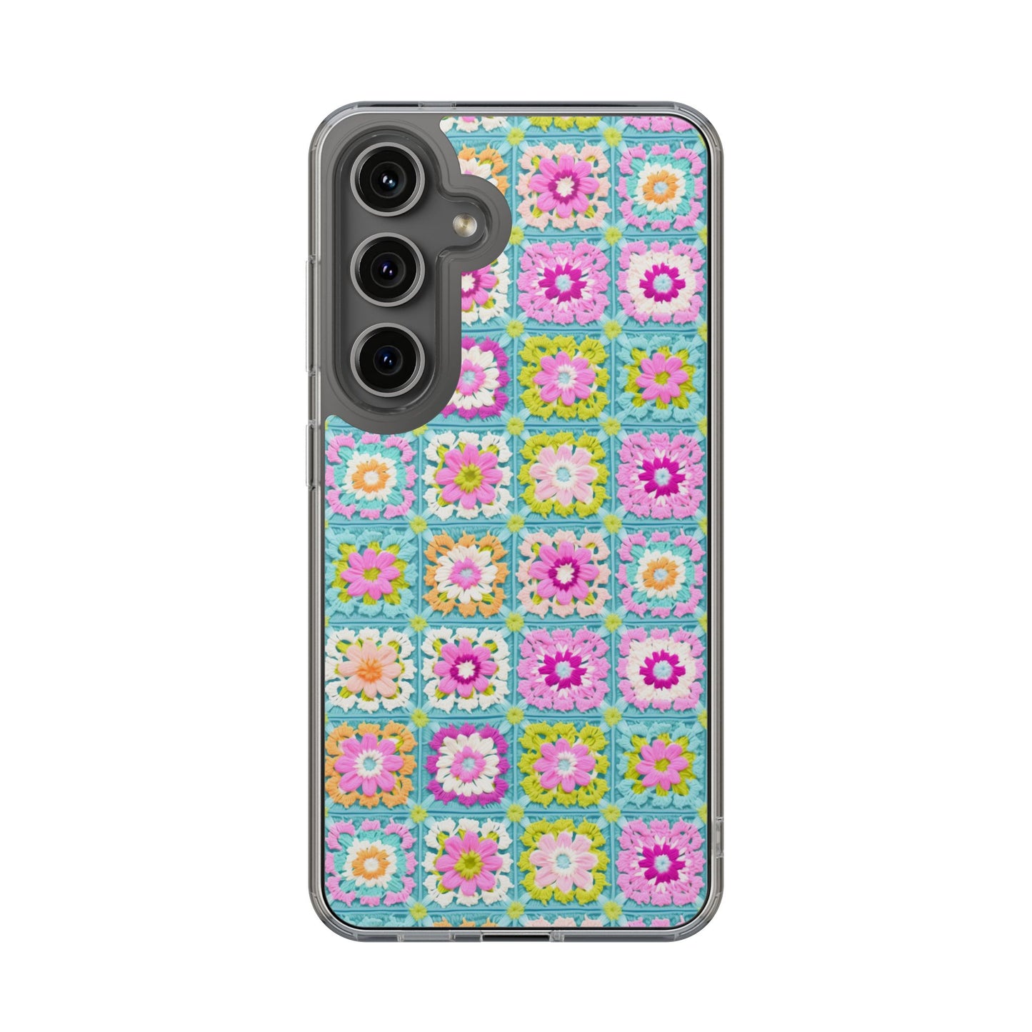 Granny Square Phone Case Brights