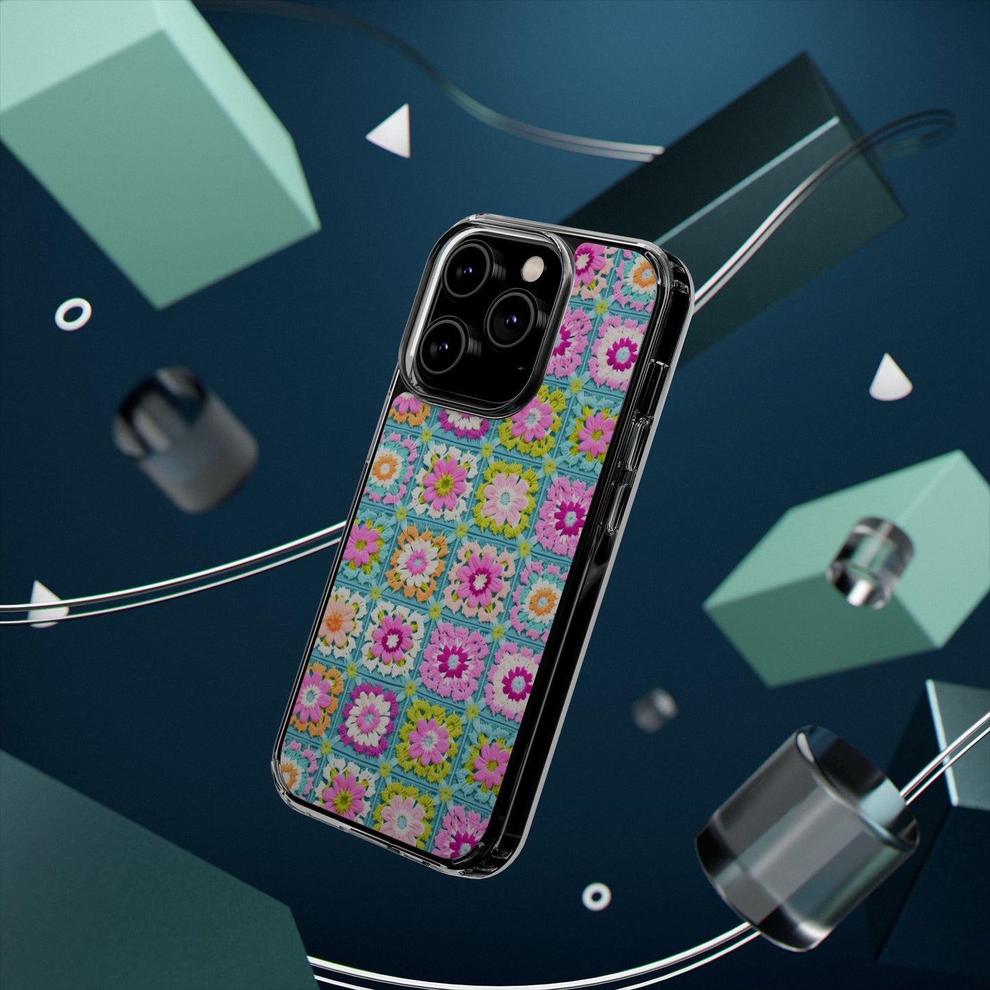 Granny Square Phone Case Brights