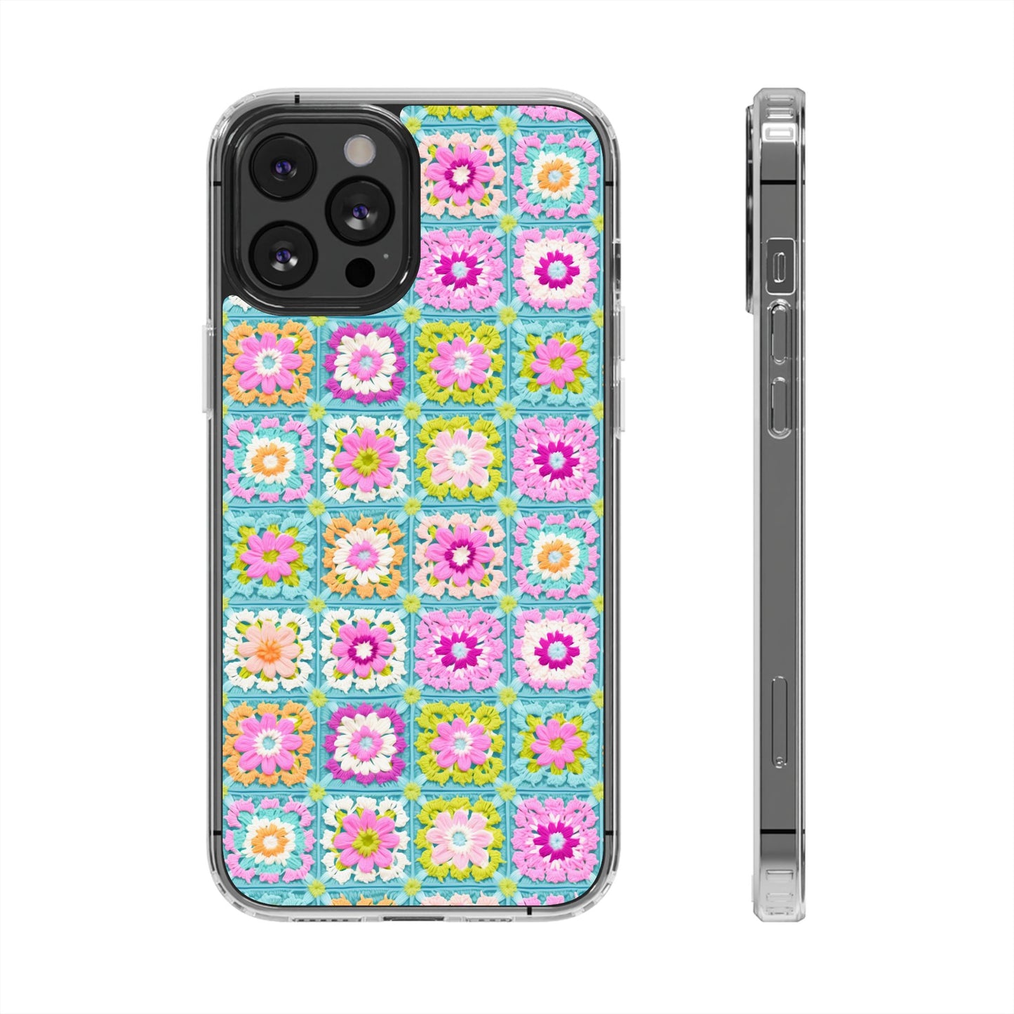 Granny Square Phone Case Brights