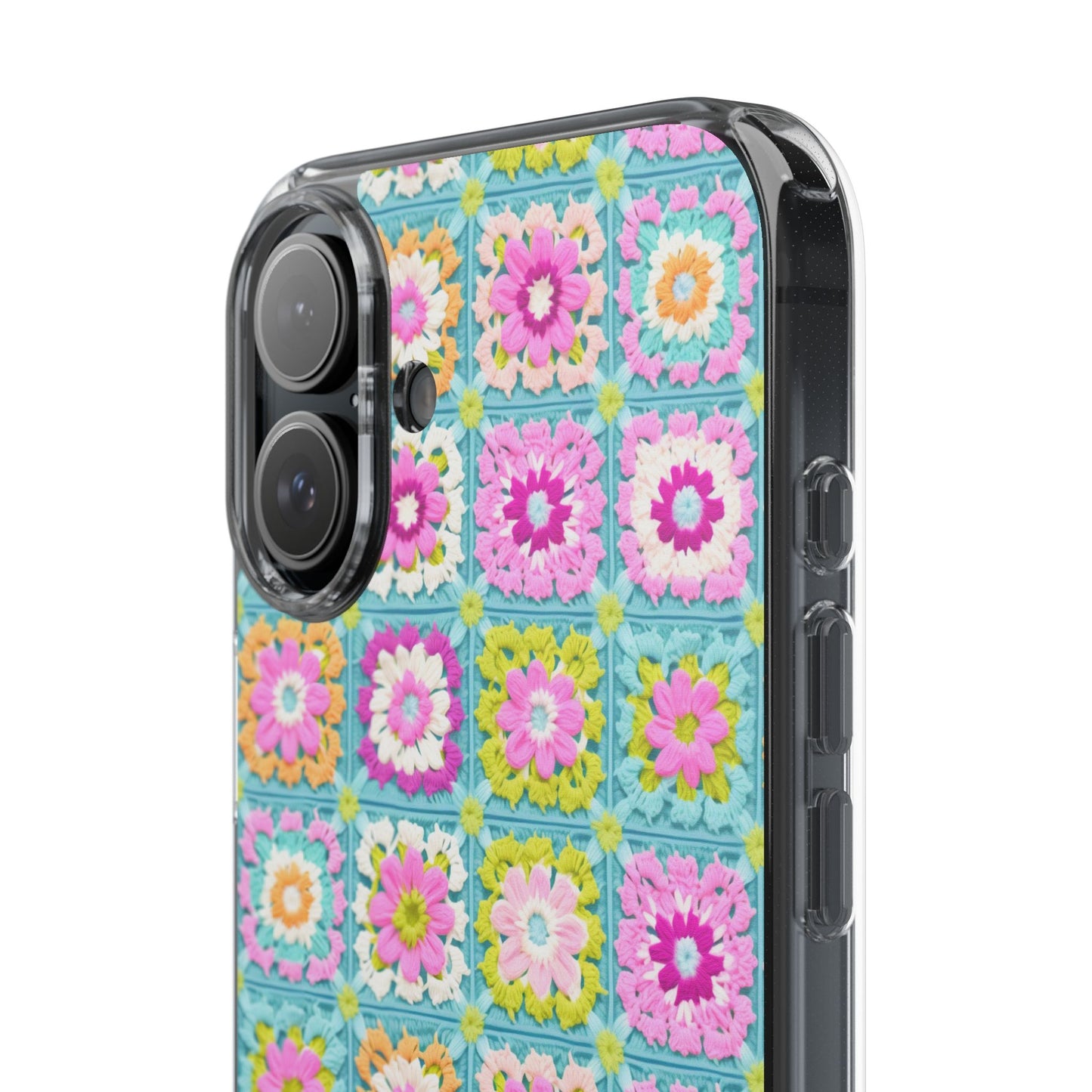 Granny Square Phone Case Brights