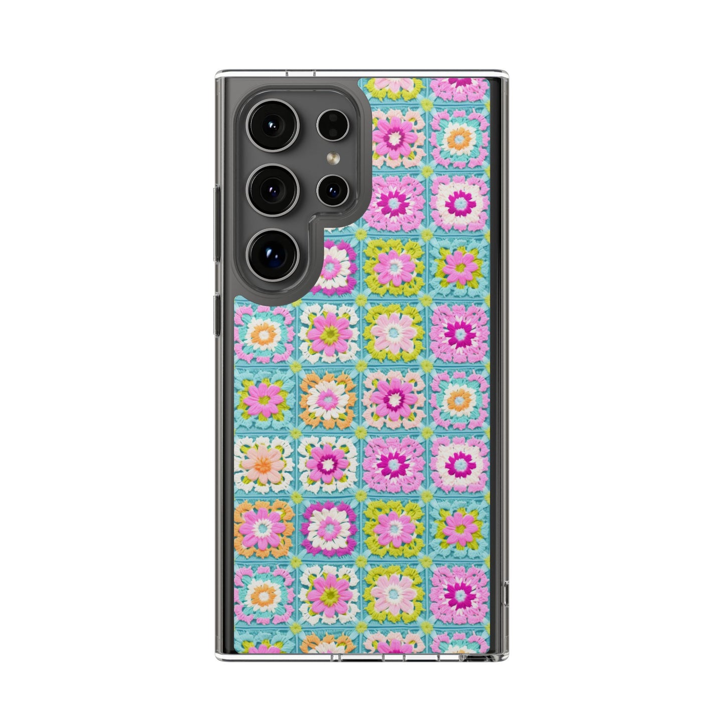 Granny Square Phone Case Brights