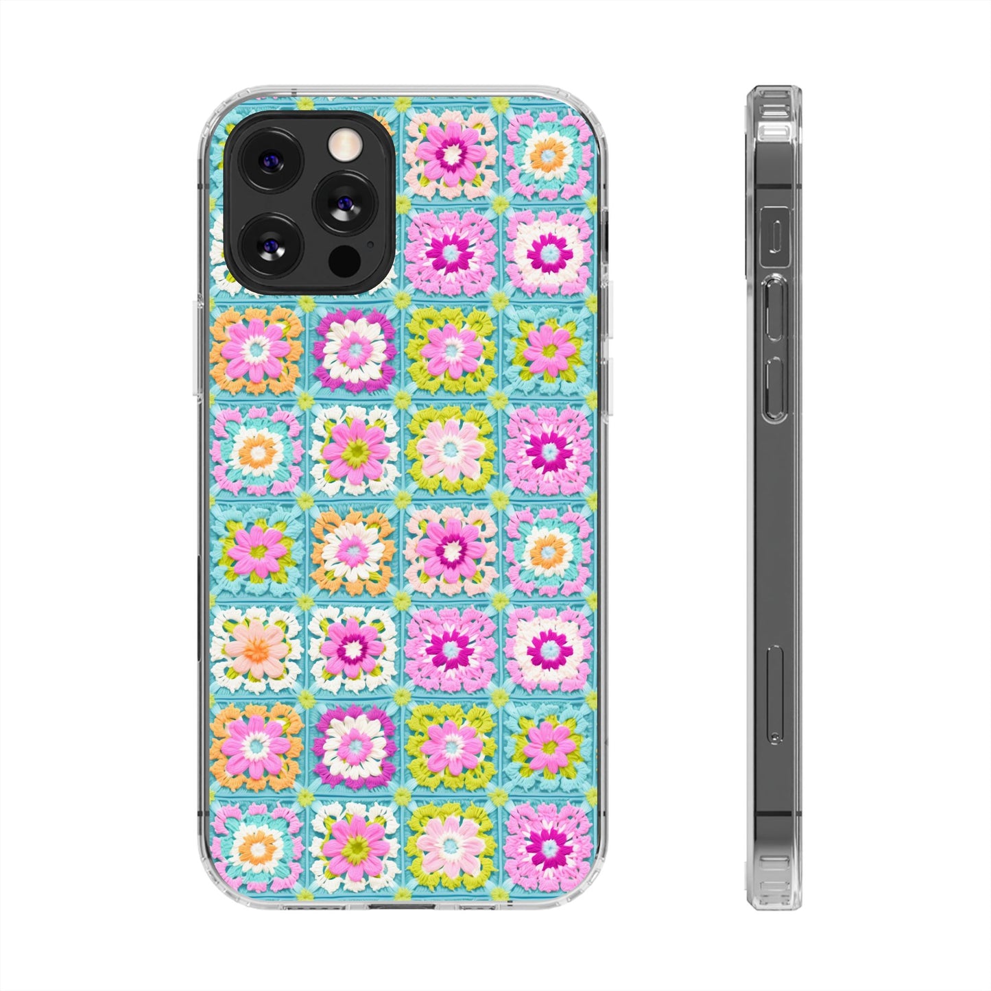 Granny Square Phone Case Brights