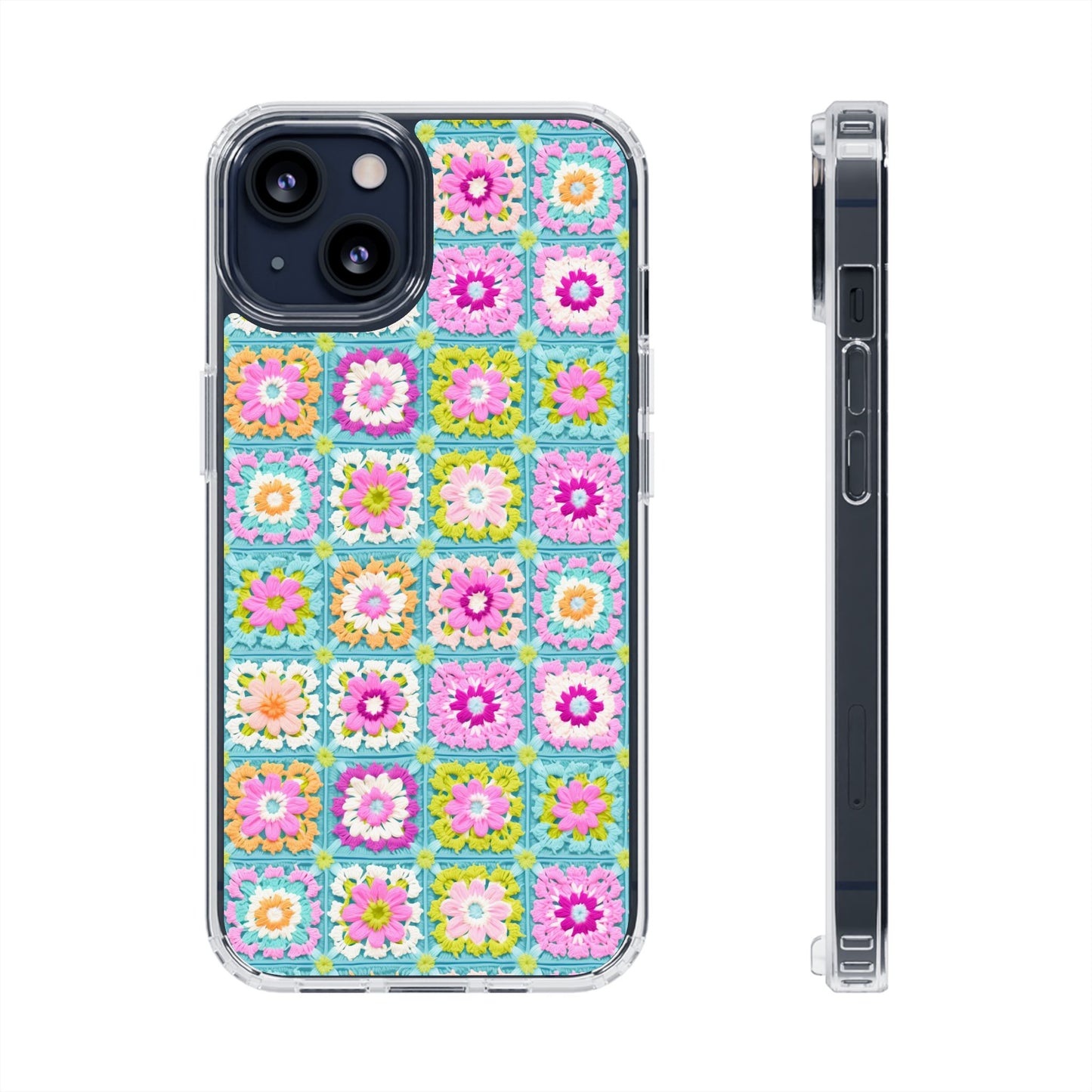 Granny Square Phone Case Brights