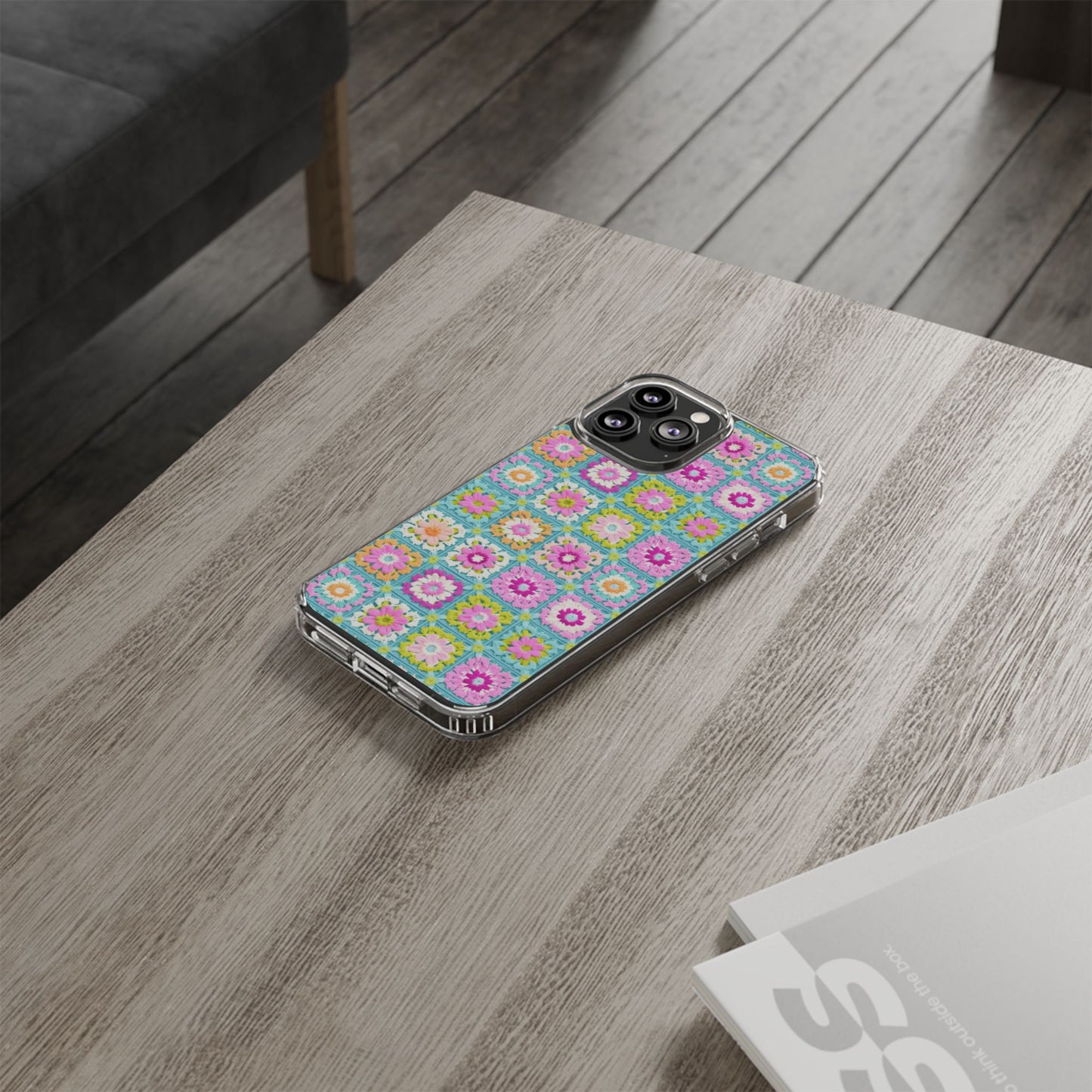 Granny Square Phone Case Brights