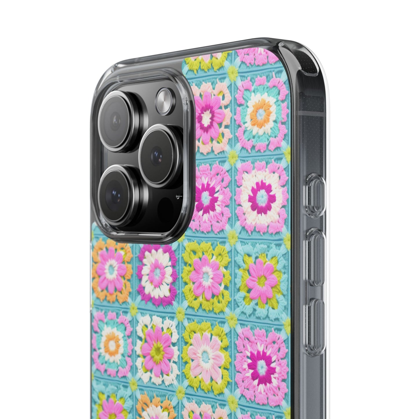 Granny Square Phone Case Brights