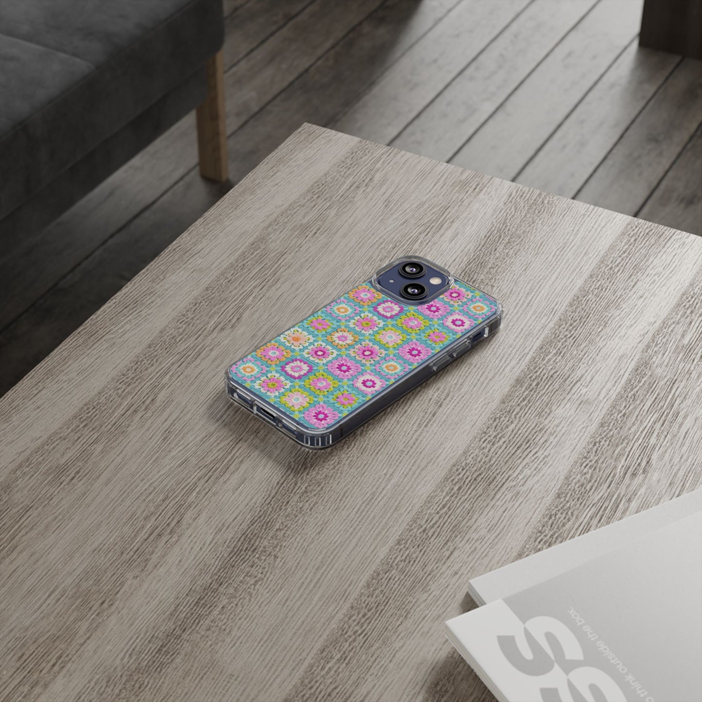 Granny Square Phone Case Brights