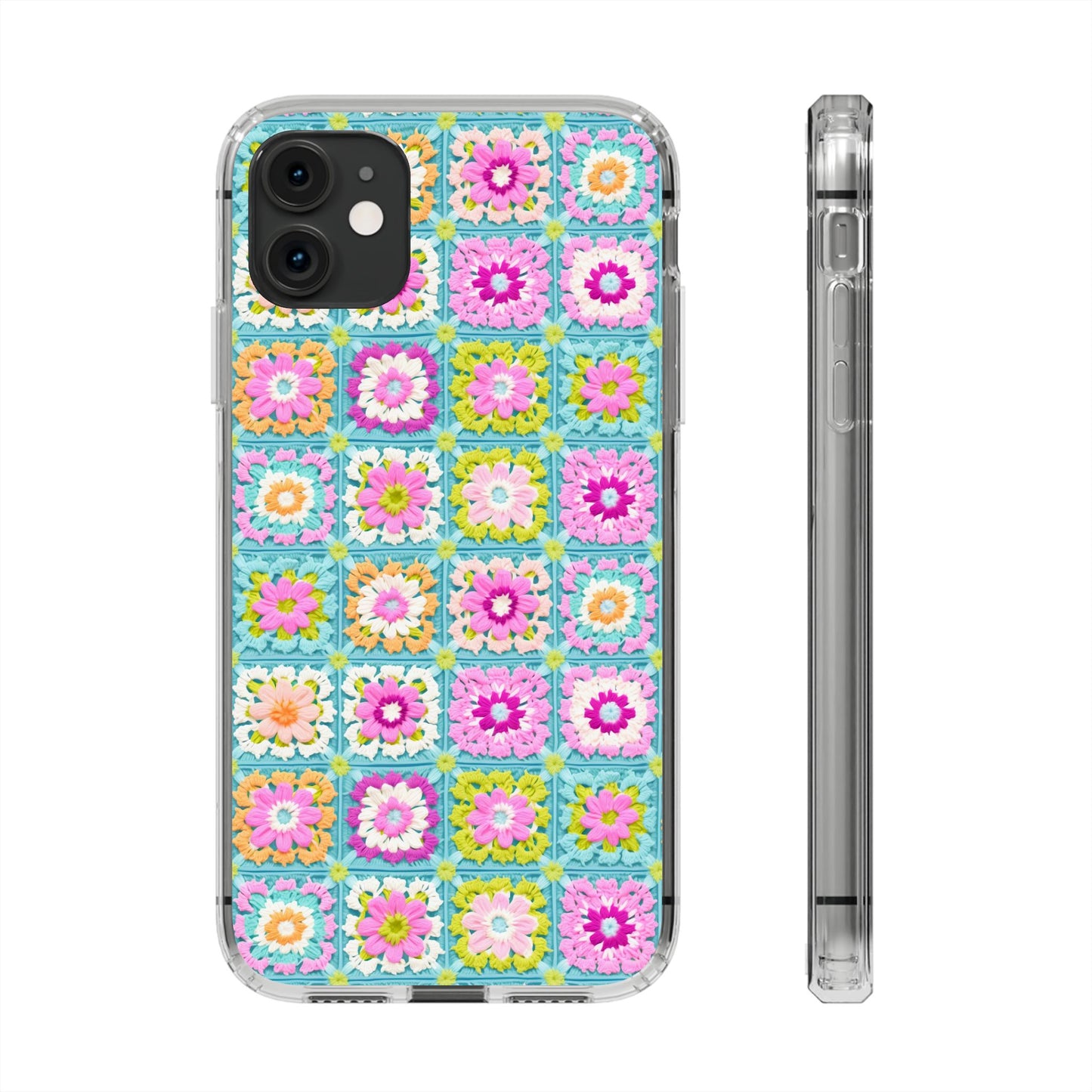 Granny Square Phone Case Brights