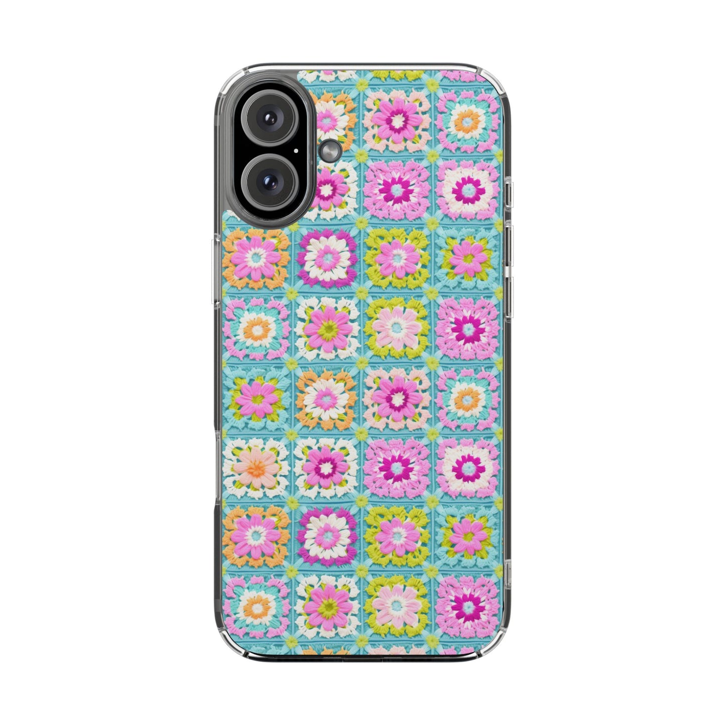 Granny Square Phone Case Brights