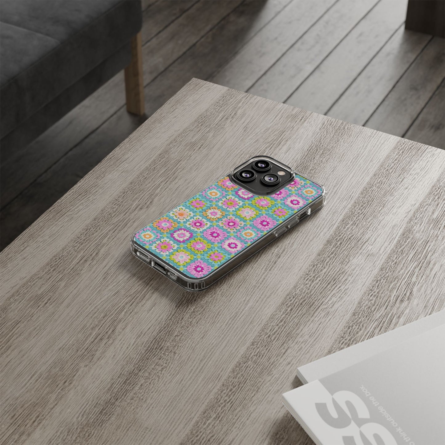 Granny Square Phone Case Brights