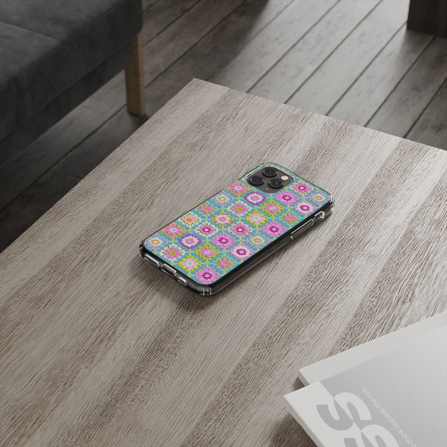 Granny Square Phone Case Brights
