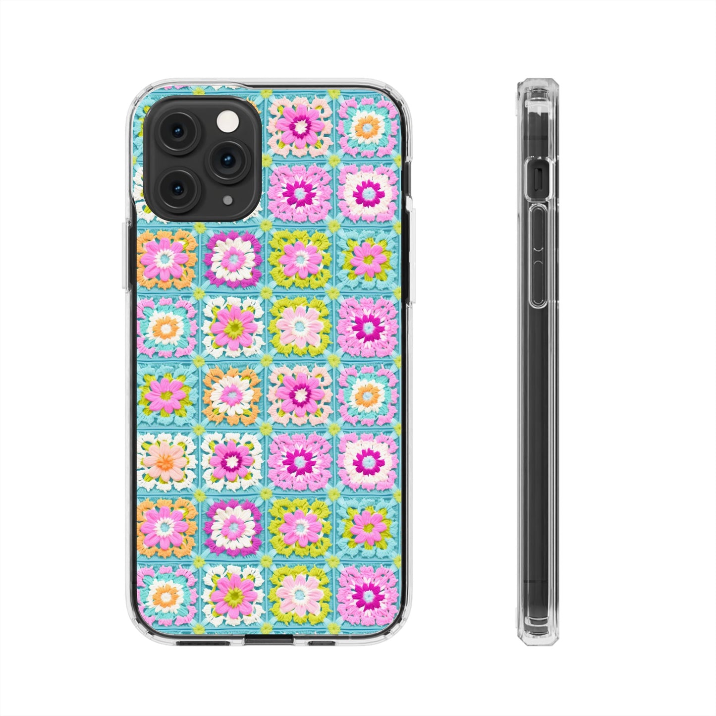 Granny Square Phone Case Brights
