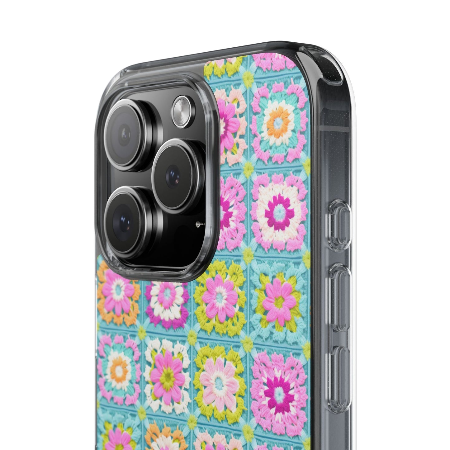 Granny Square Phone Case Brights