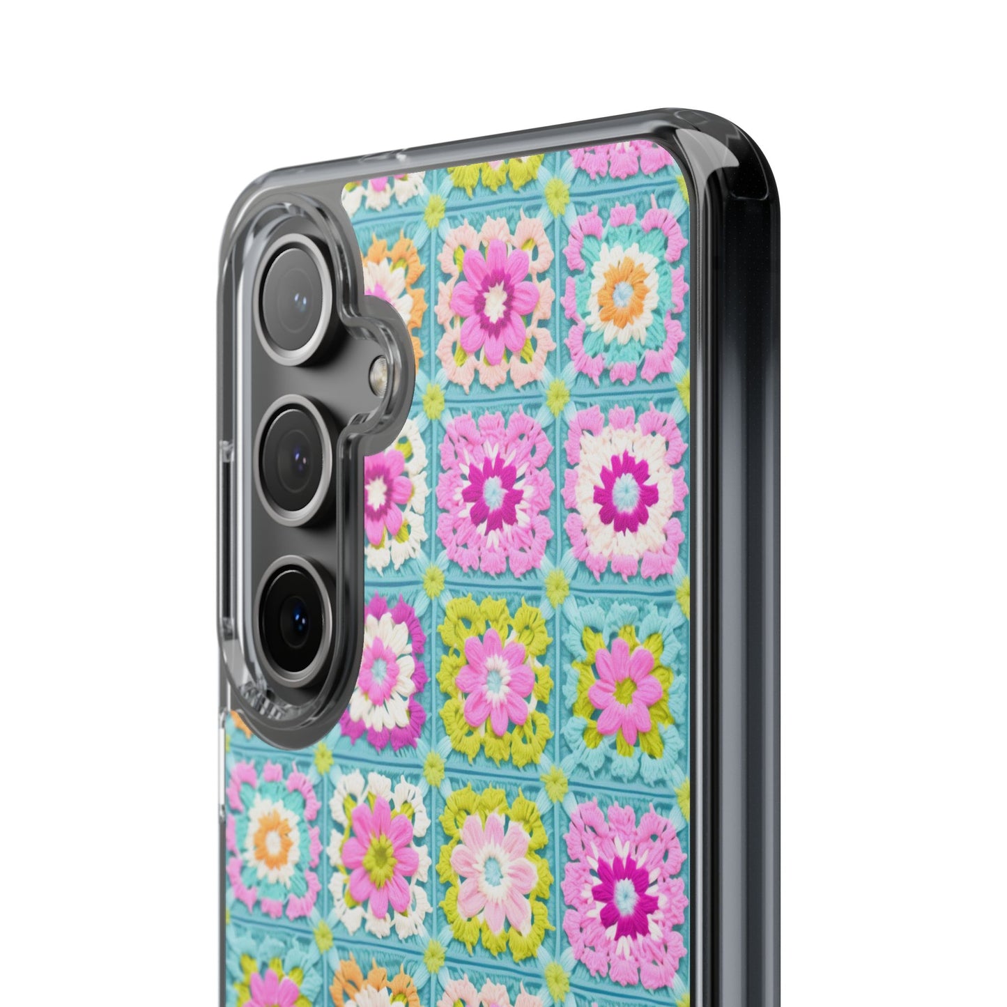 Granny Square Phone Case Brights
