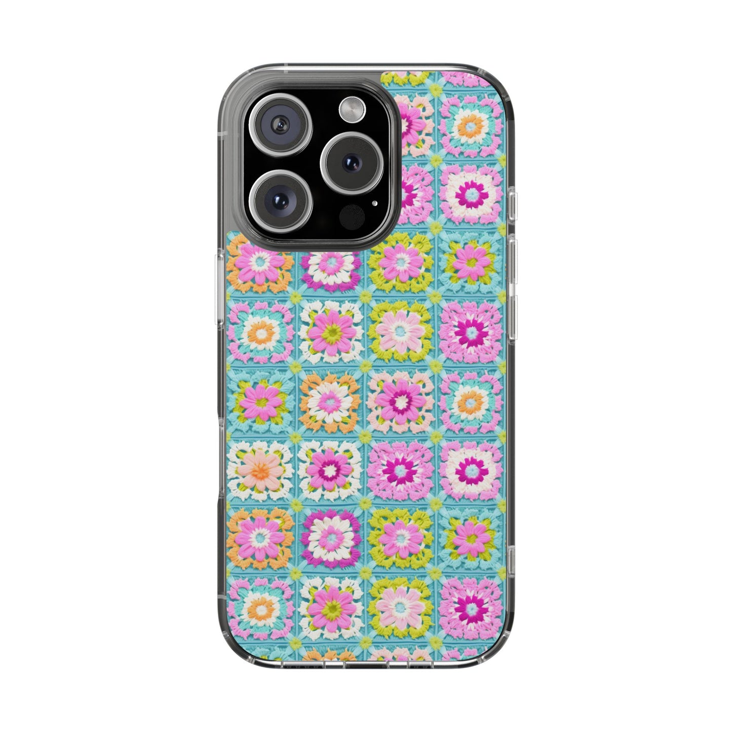 Granny Square Phone Case Brights