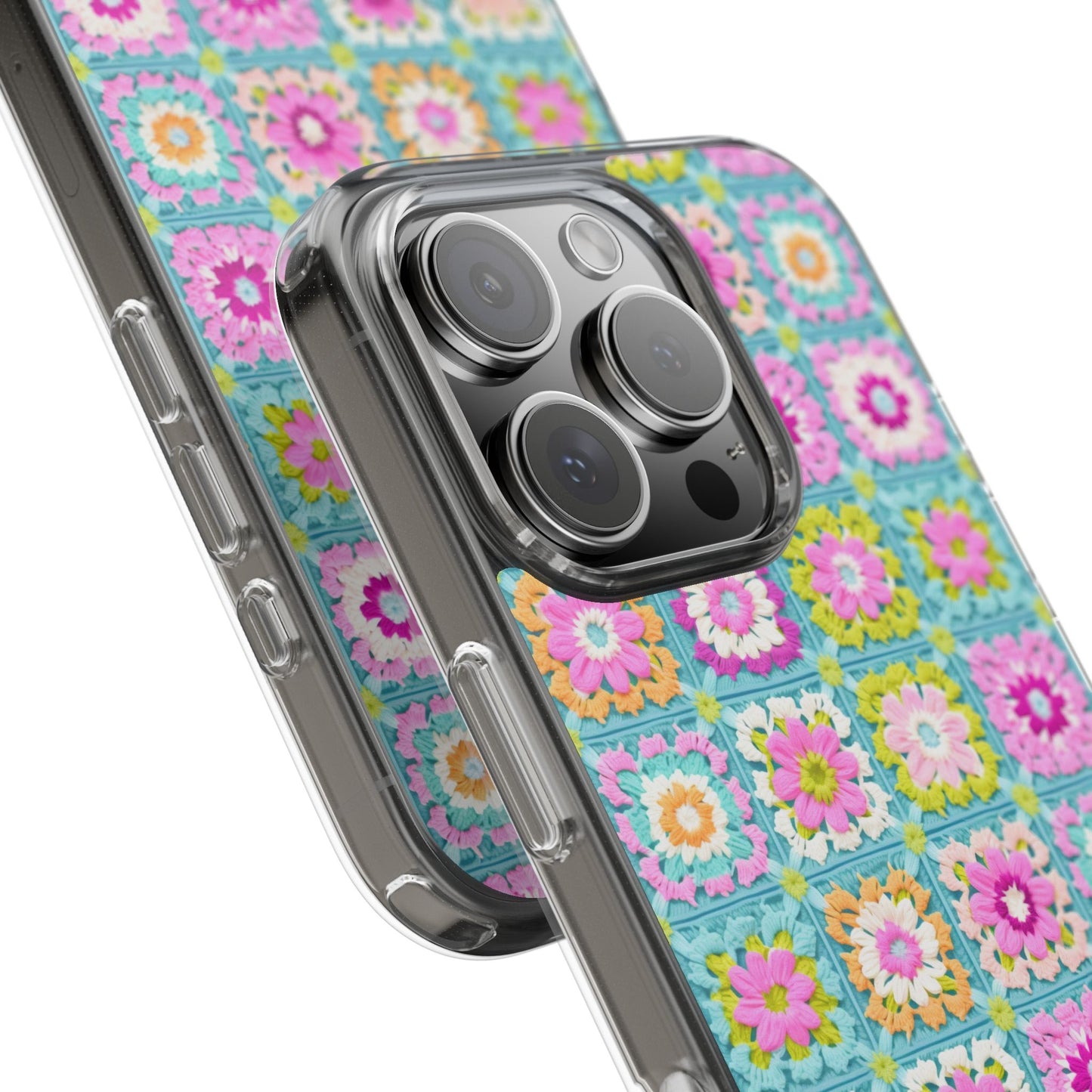 Granny Square Phone Case Brights