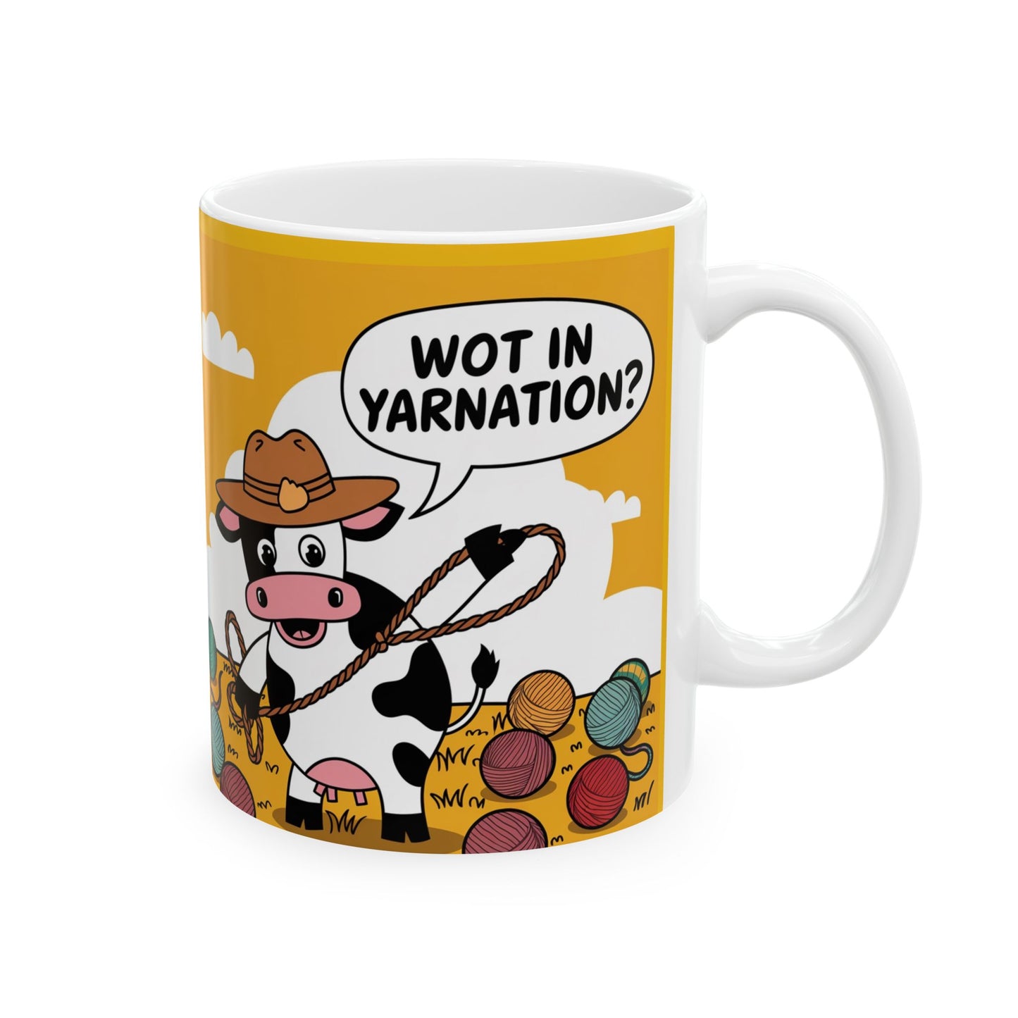 Wot in Yarnation? Coffee Mug