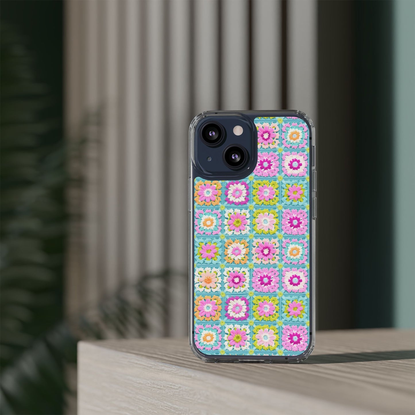 Granny Square Phone Case Brights