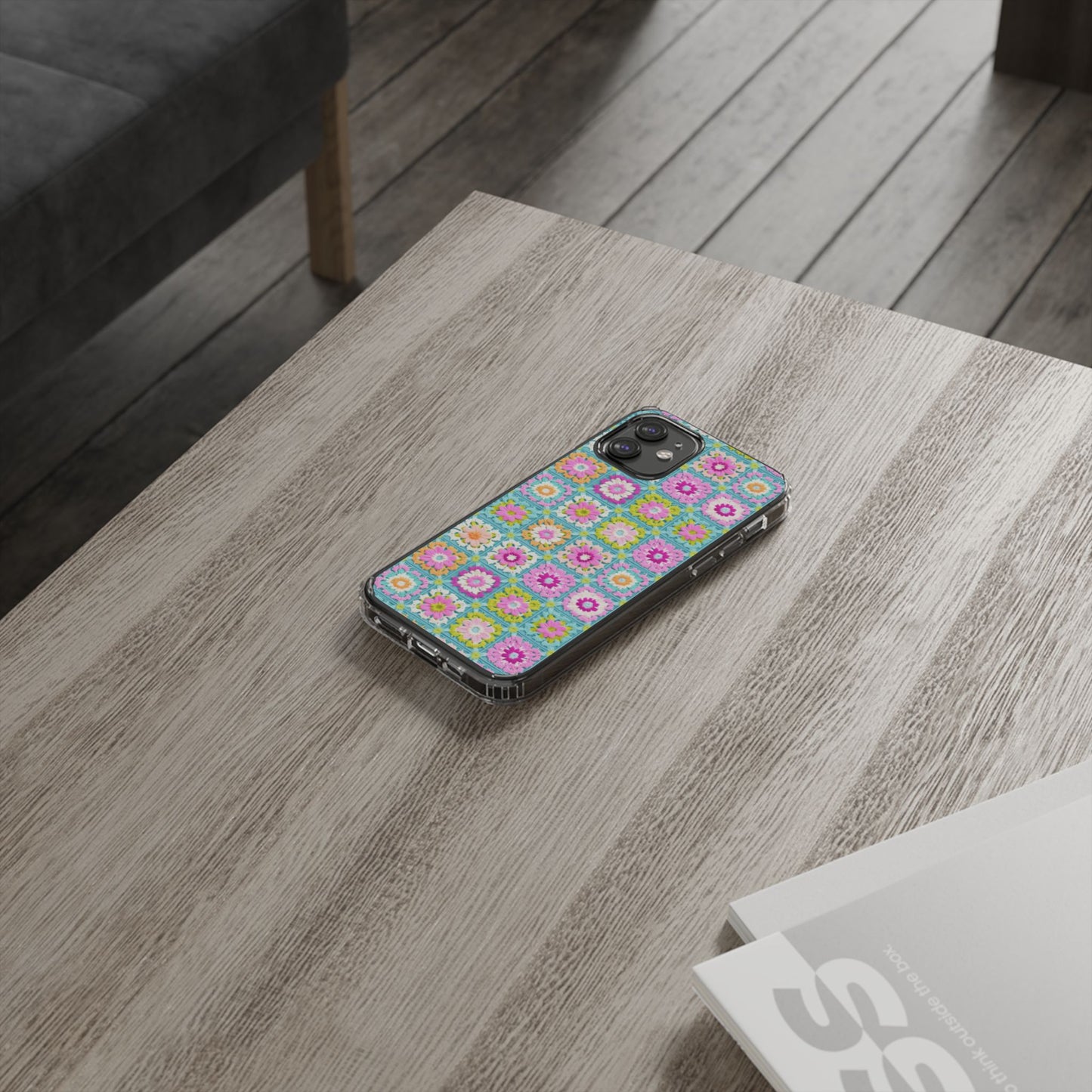 Granny Square Phone Case Brights