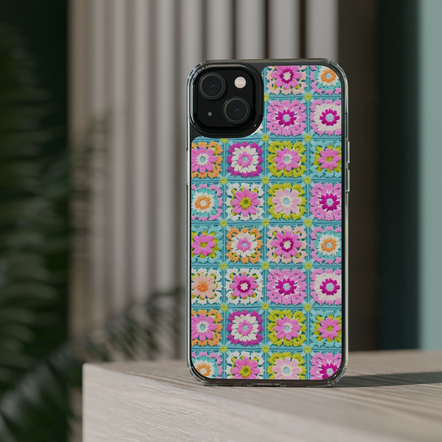 Granny Square Phone Case Brights