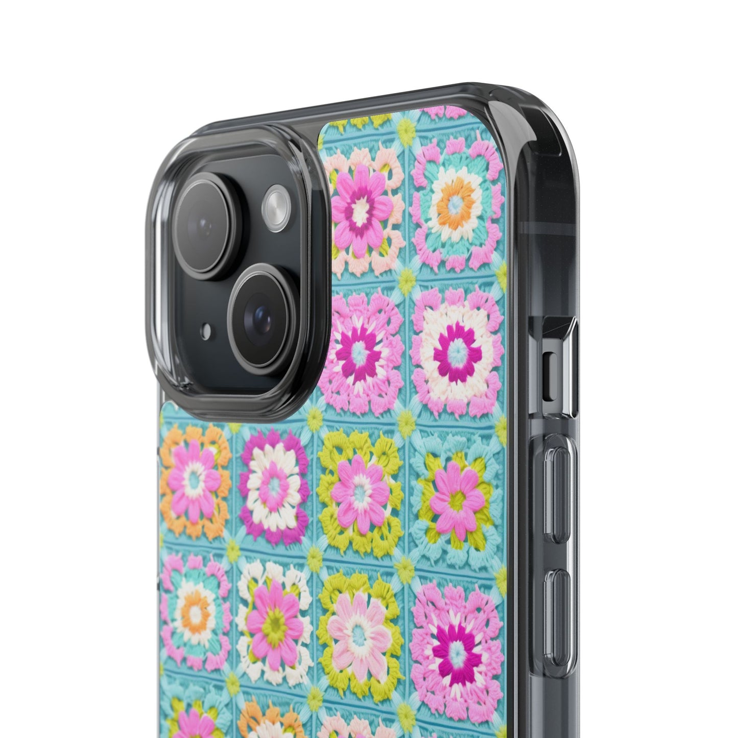 Granny Square Phone Case Brights