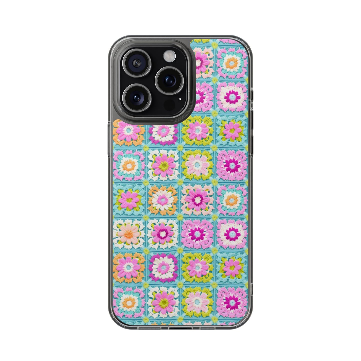 Granny Square Phone Case Brights