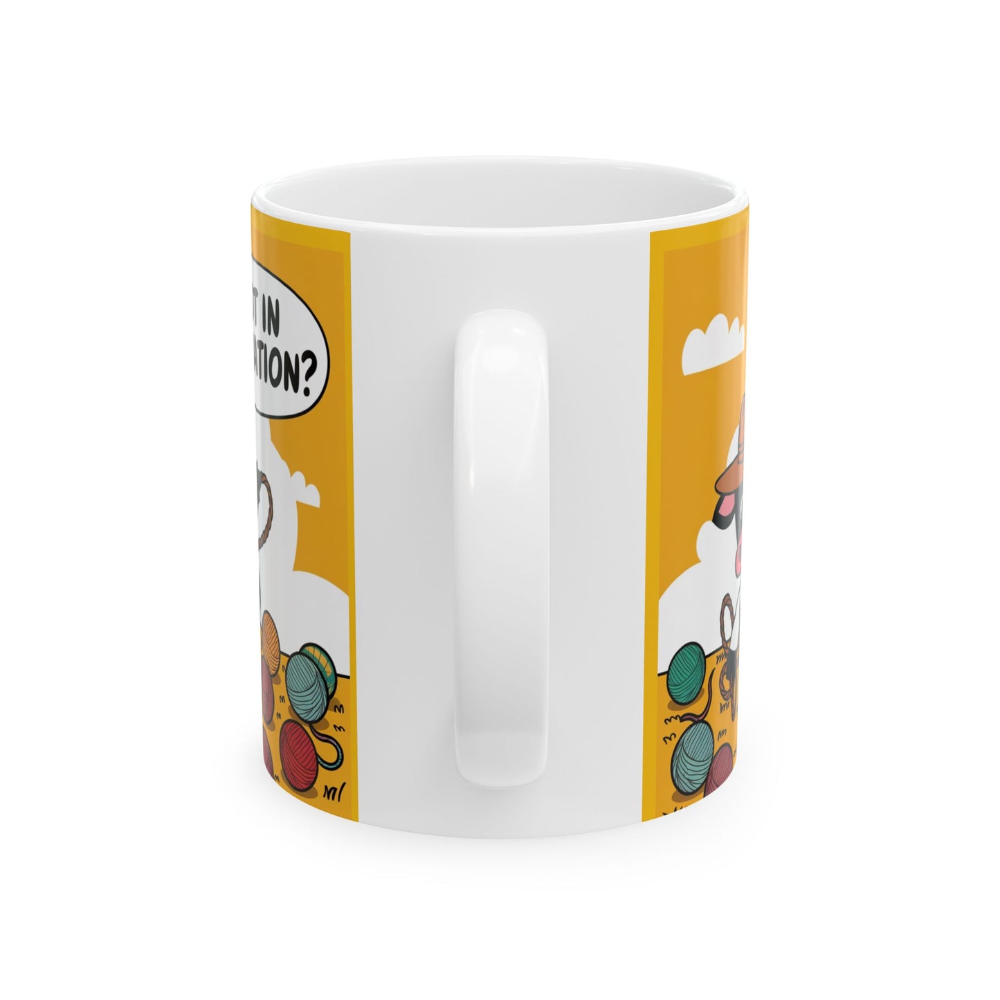 Wot in Yarnation? Coffee Mug