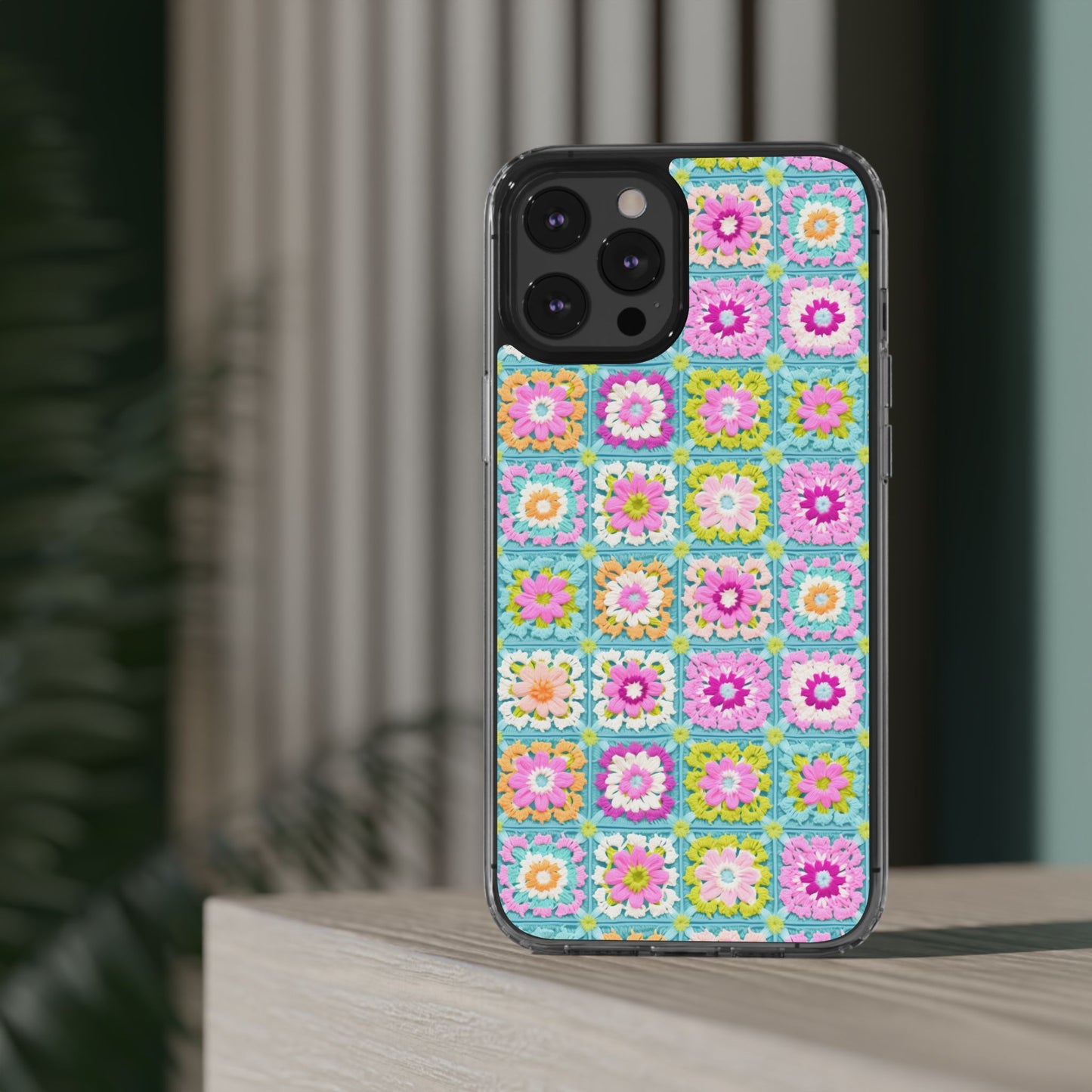 Granny Square Phone Case Brights