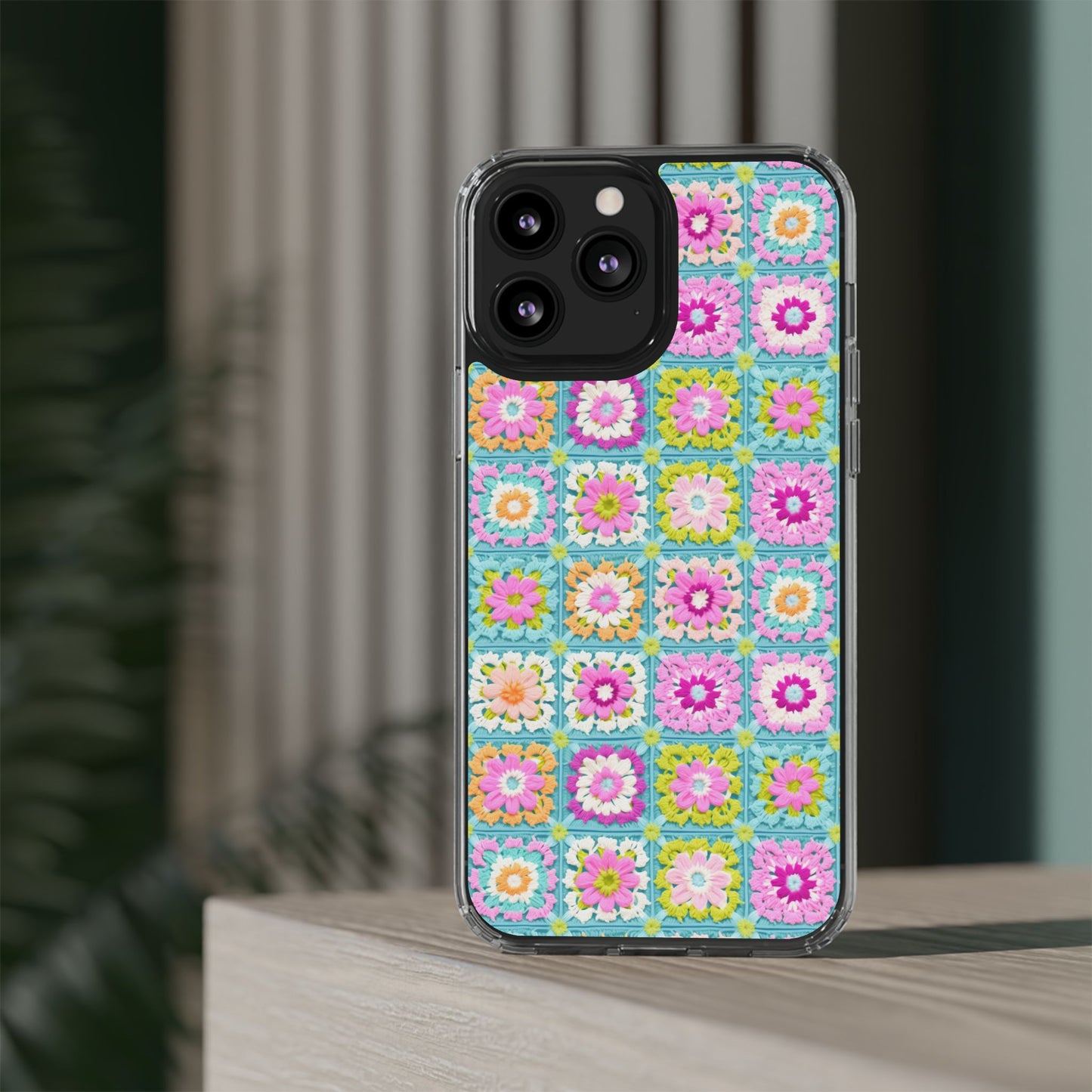 Granny Square Phone Case Brights