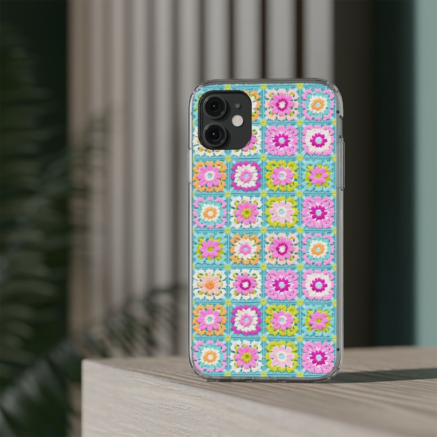 Granny Square Phone Case Brights