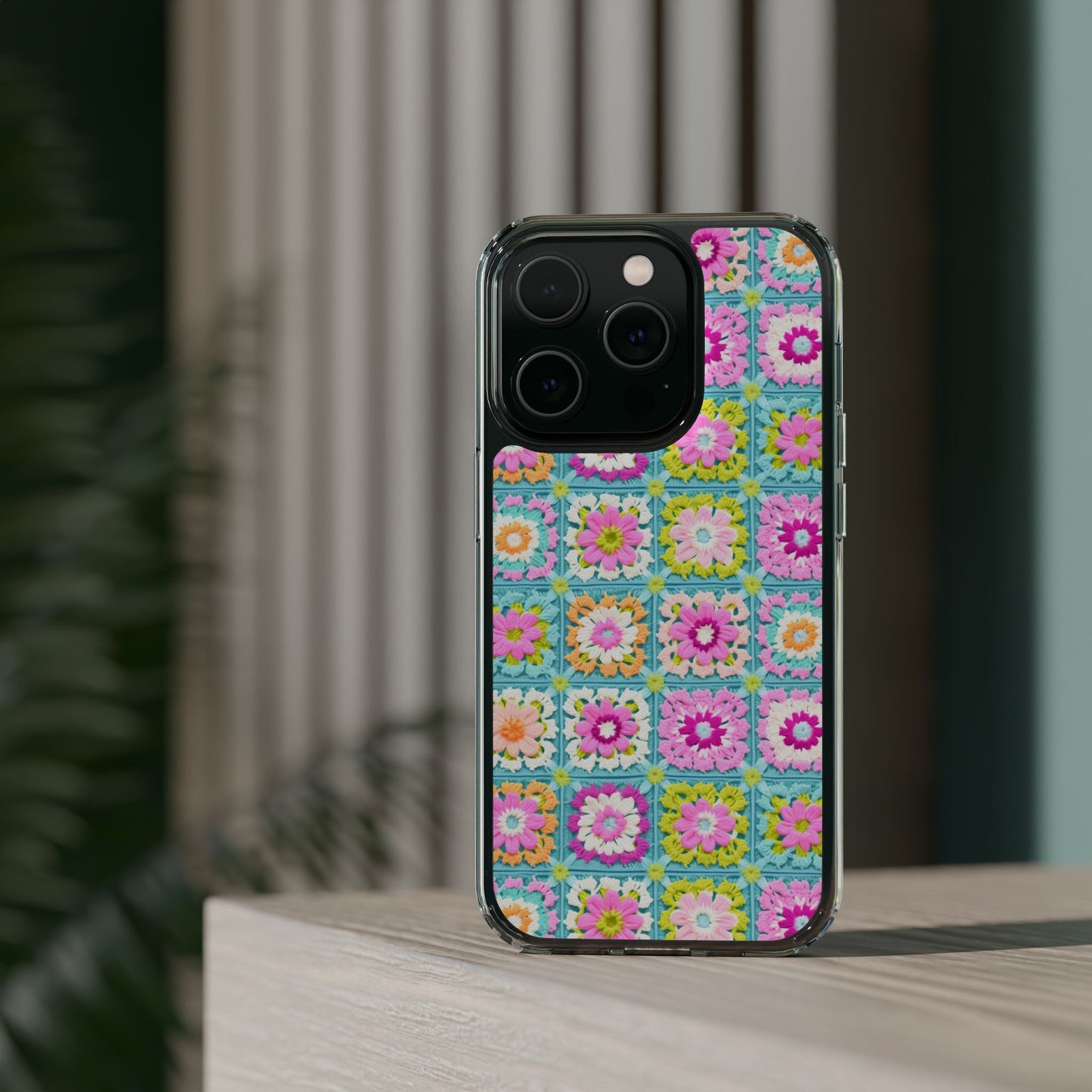 Granny Square Phone Case Brights