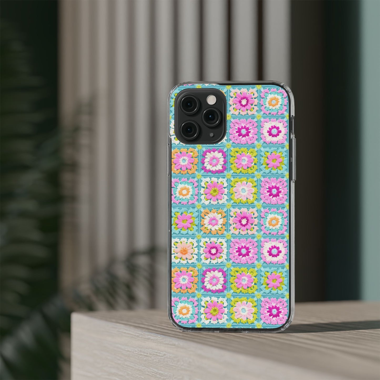 Granny Square Phone Case Brights