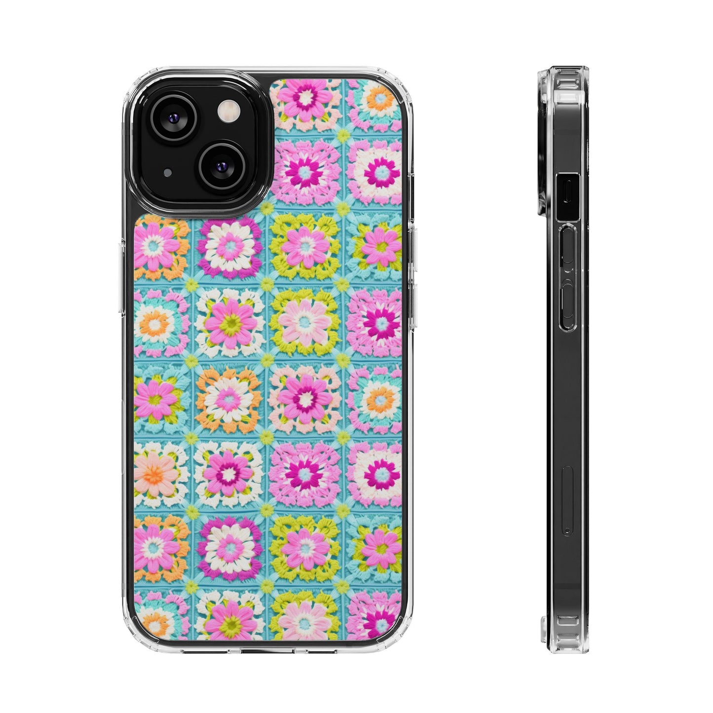Granny Square Phone Case Brights