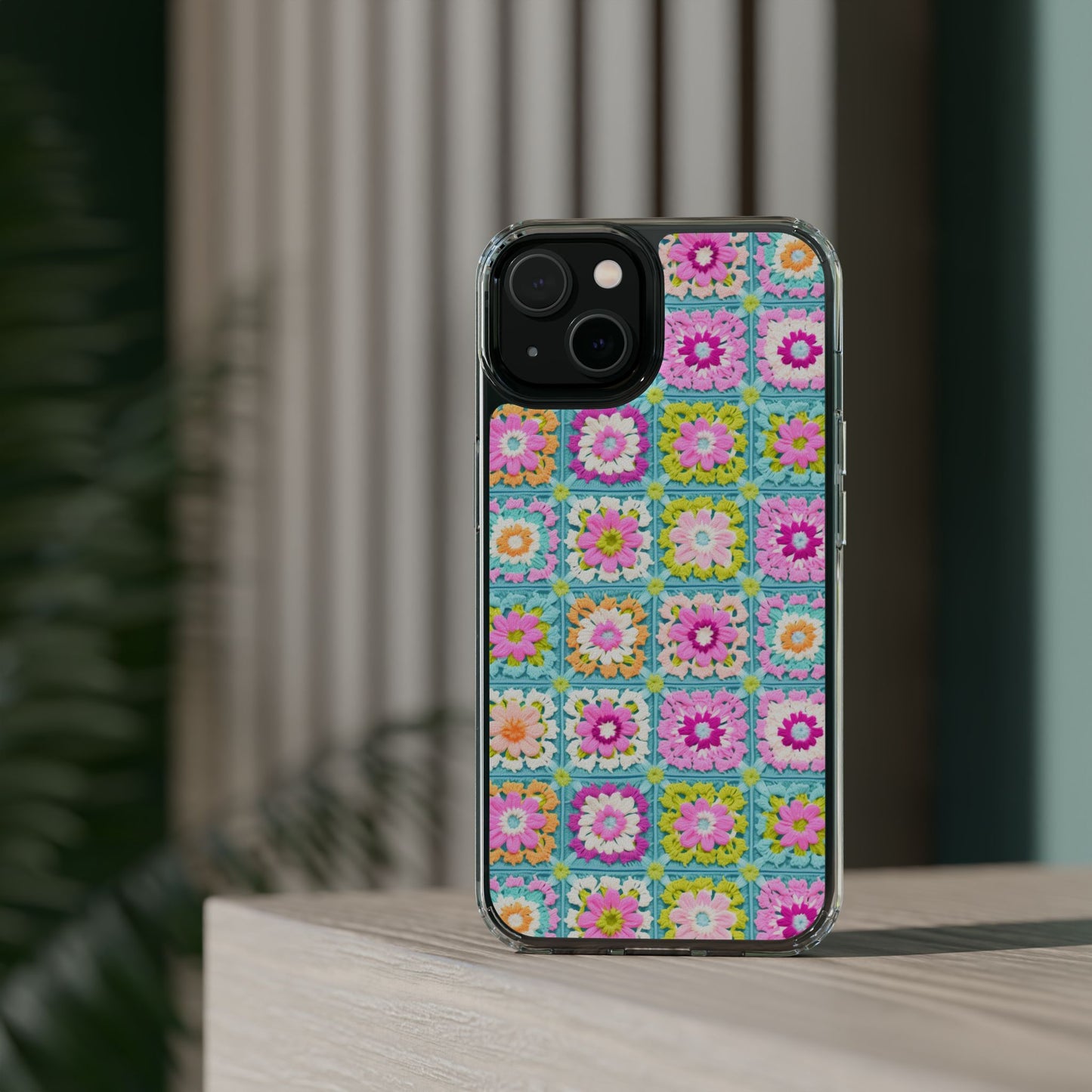 Granny Square Phone Case Brights
