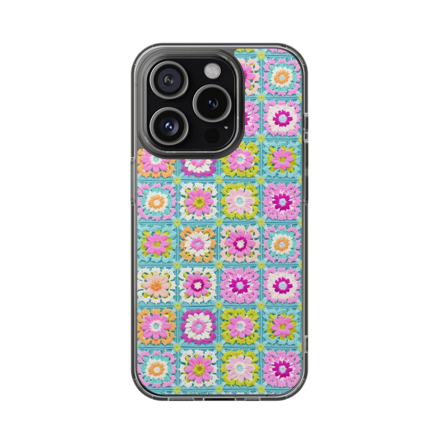 Granny Square Phone Case Brights