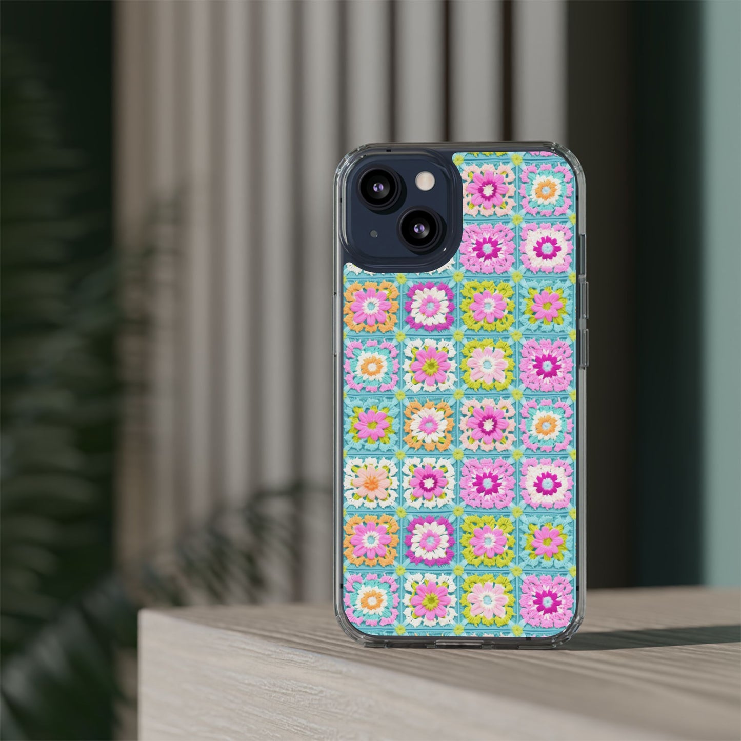 Granny Square Phone Case Brights
