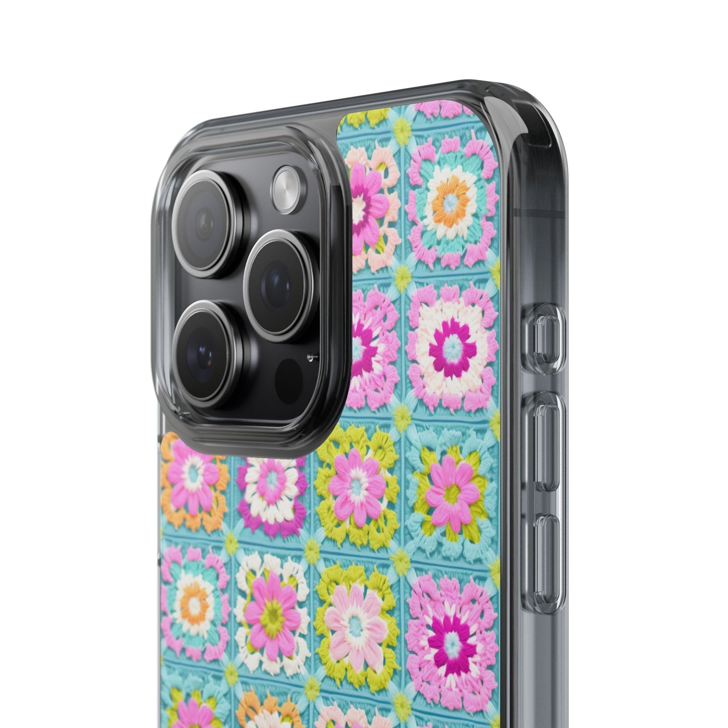 Granny Square Phone Case Brights