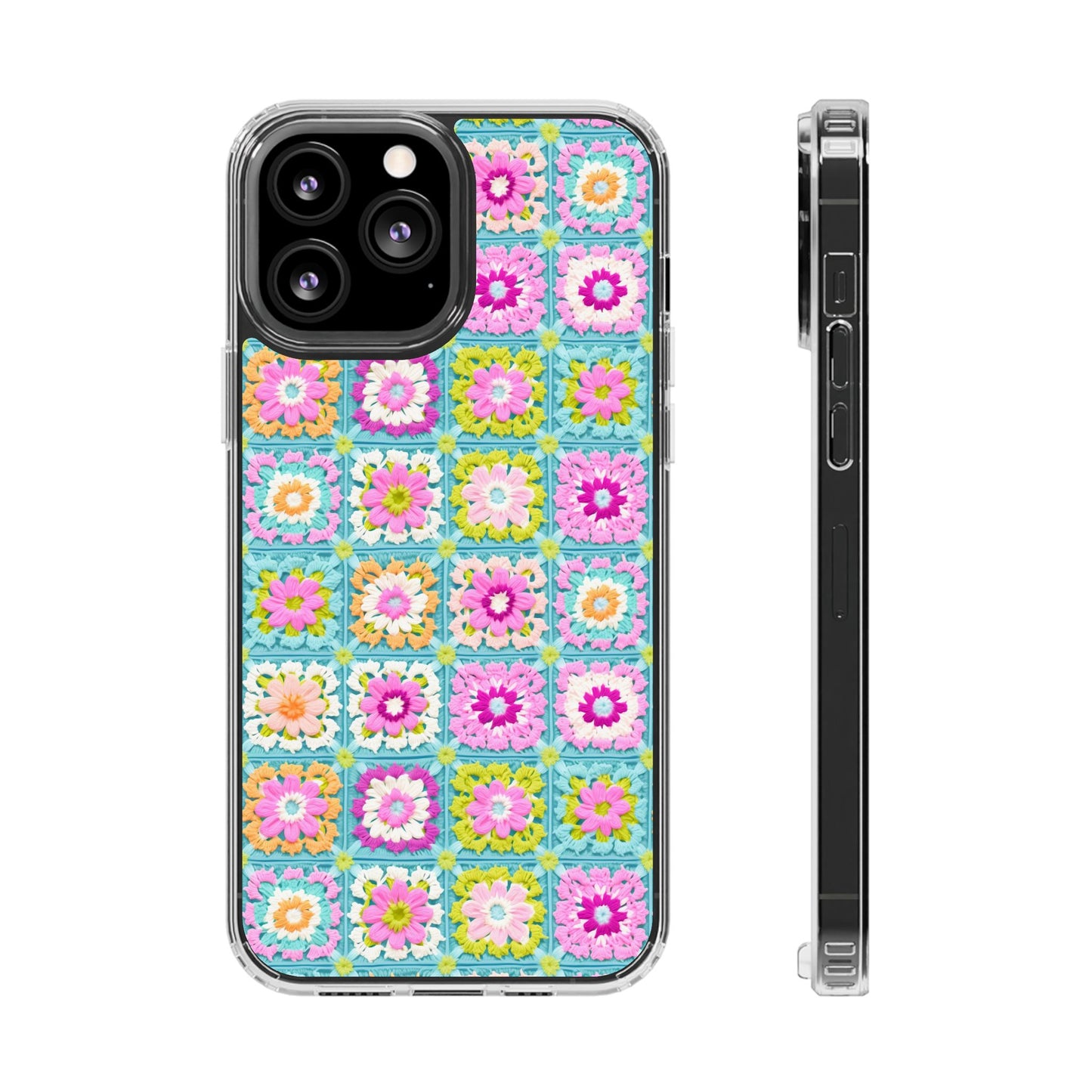 Granny Square Phone Case Brights