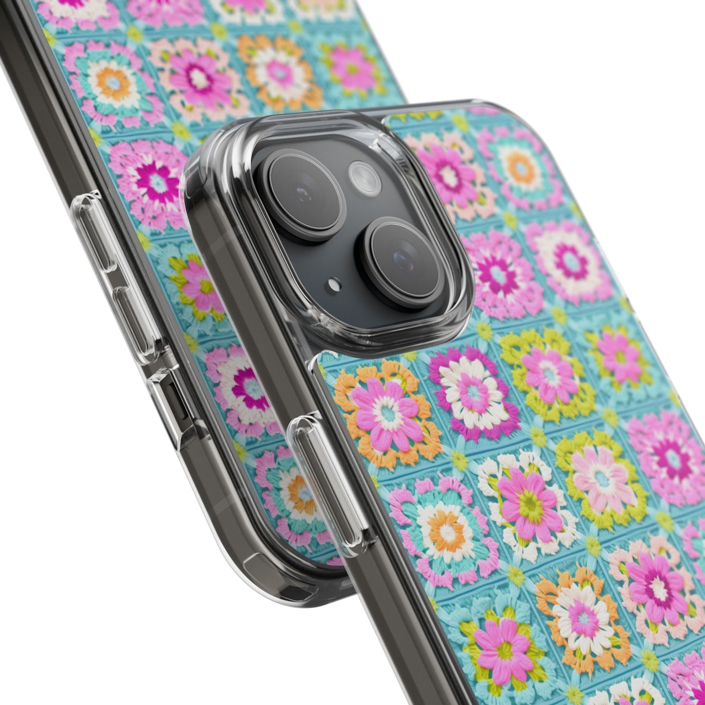 Granny Square Phone Case Brights