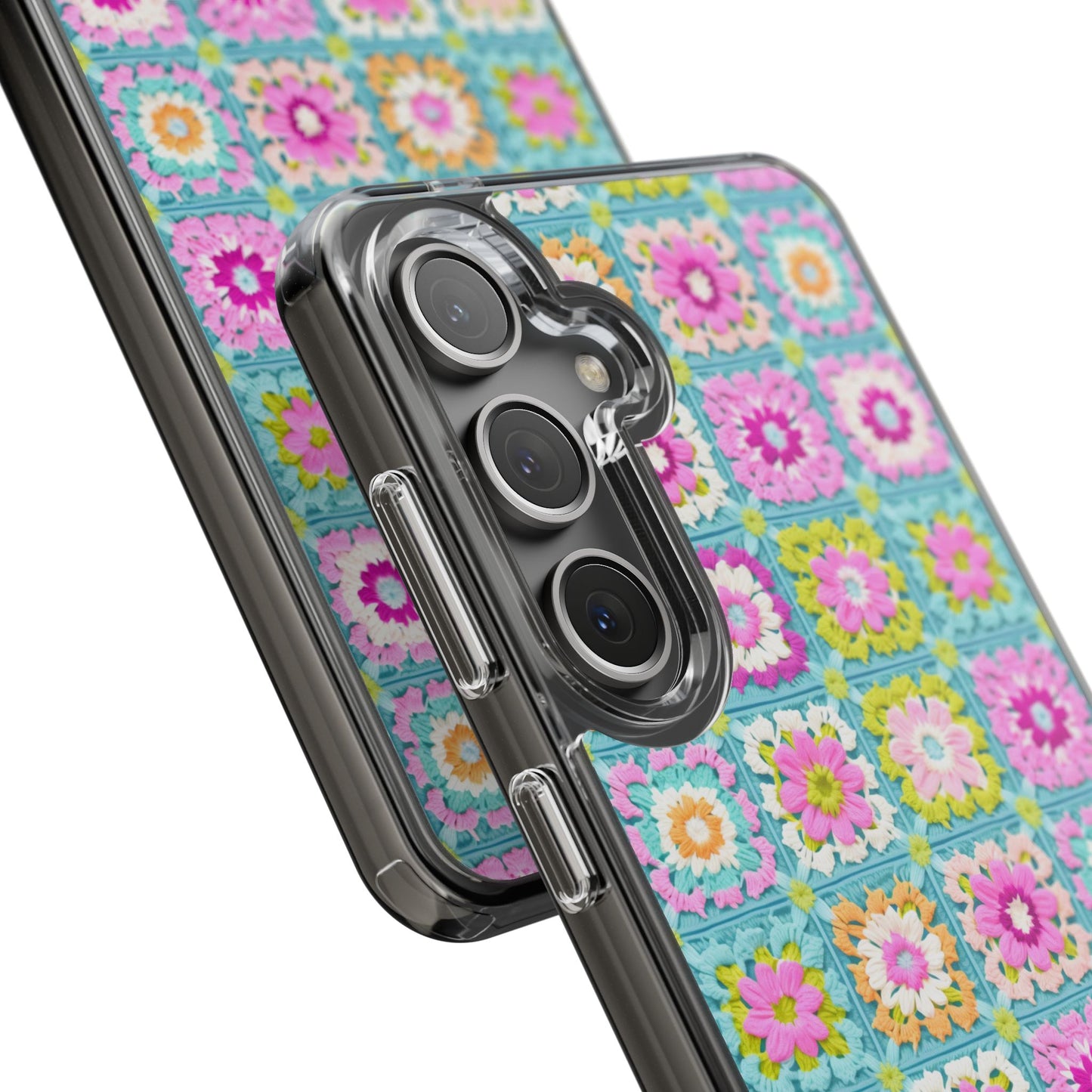 Granny Square Phone Case Brights