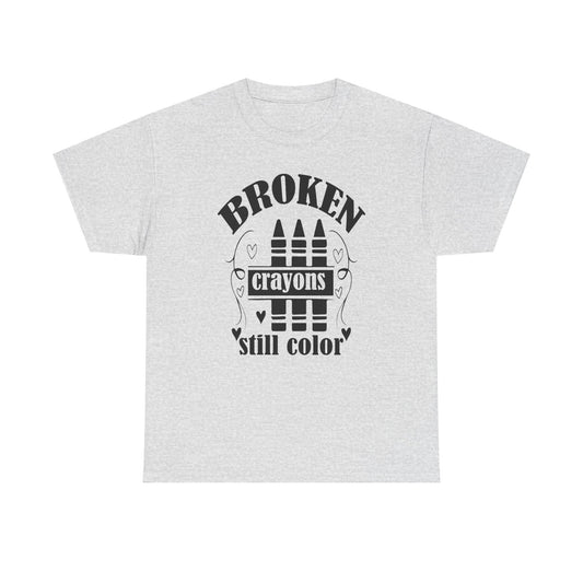 Broken Crayons Unisex T-Shirt