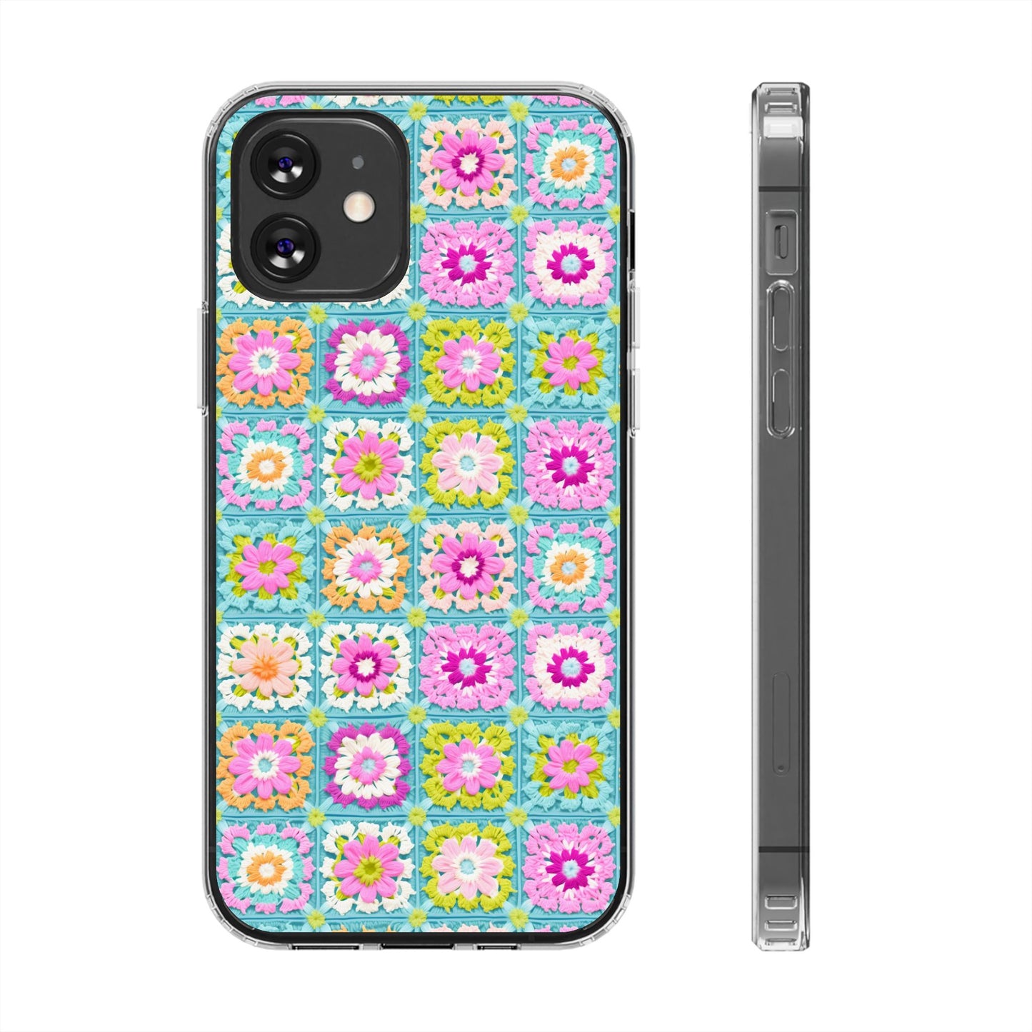 Granny Square Phone Case Brights