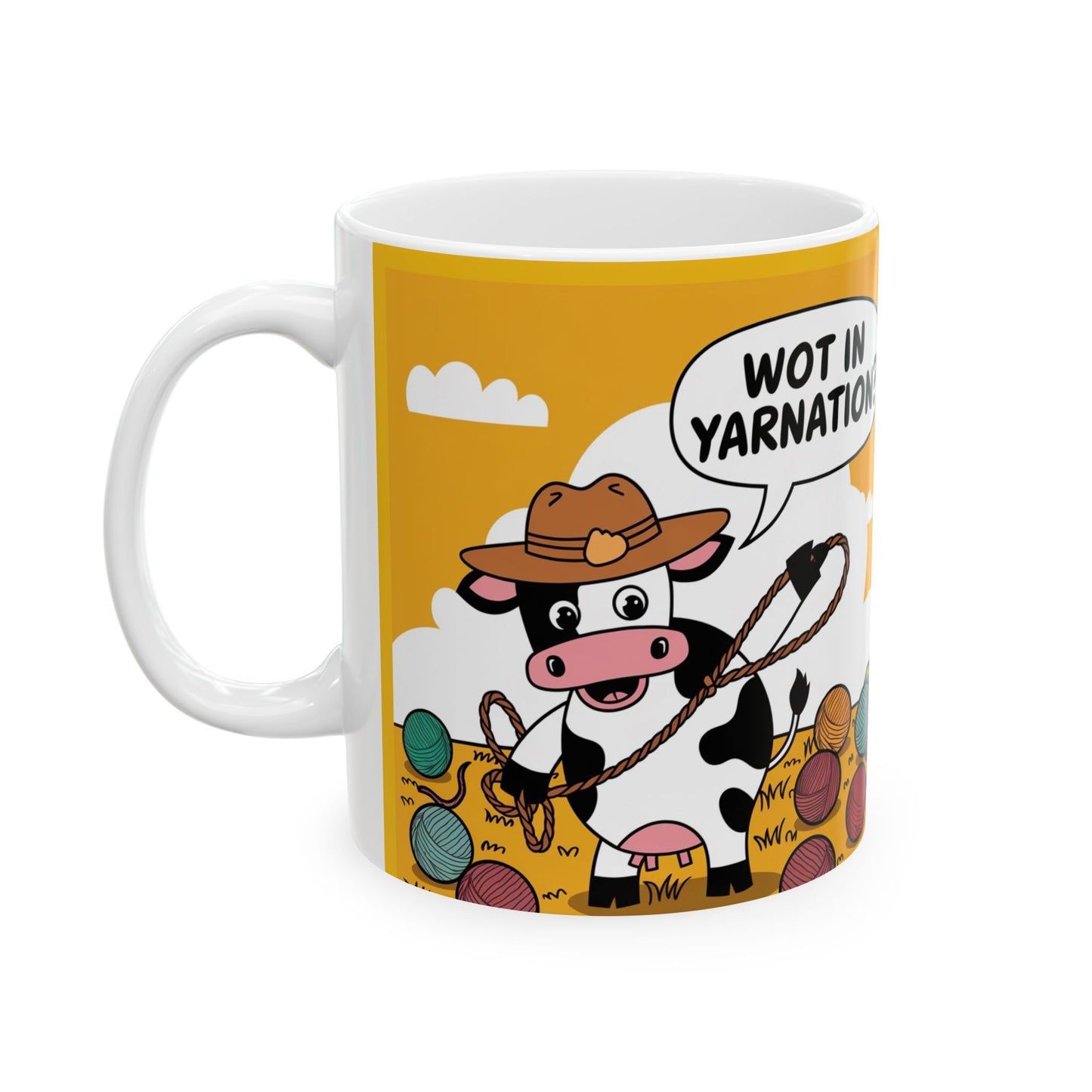 Wot in Yarnation? Coffee Mug