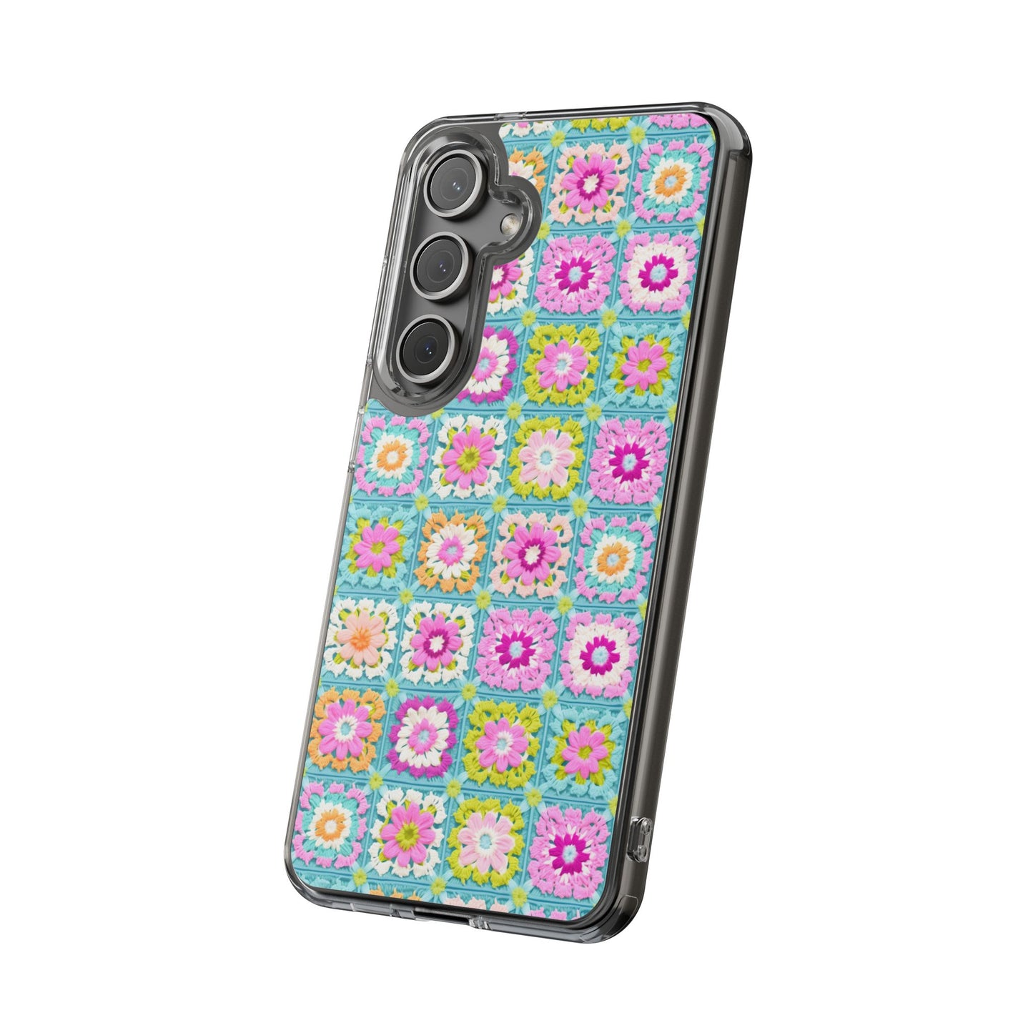Granny Square Phone Case Brights