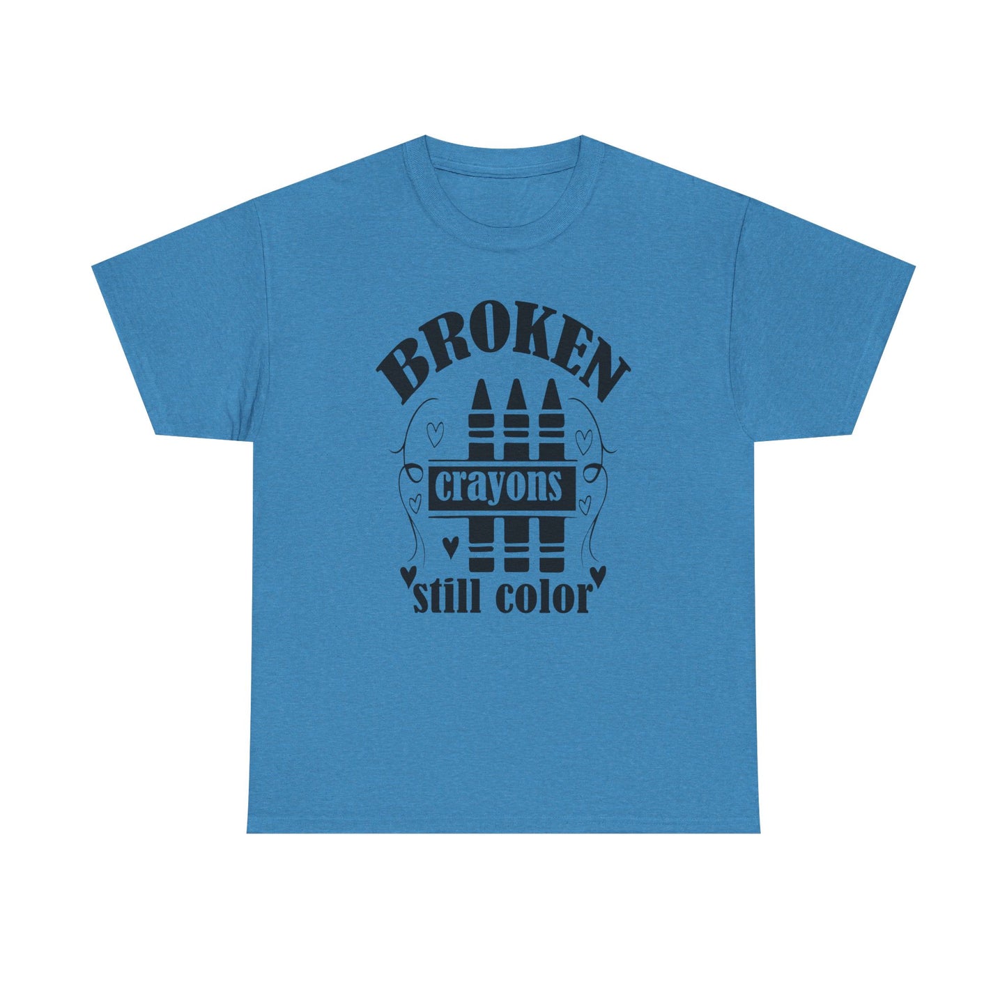 Broken Crayons Unisex T-Shirt