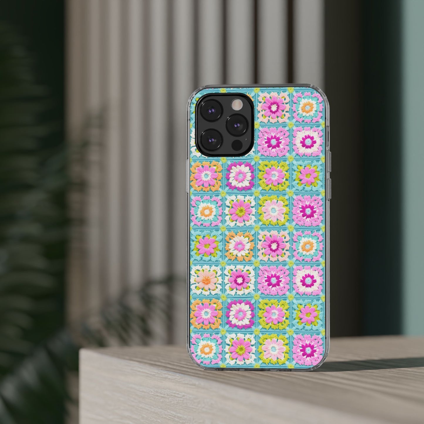Granny Square Phone Case Brights