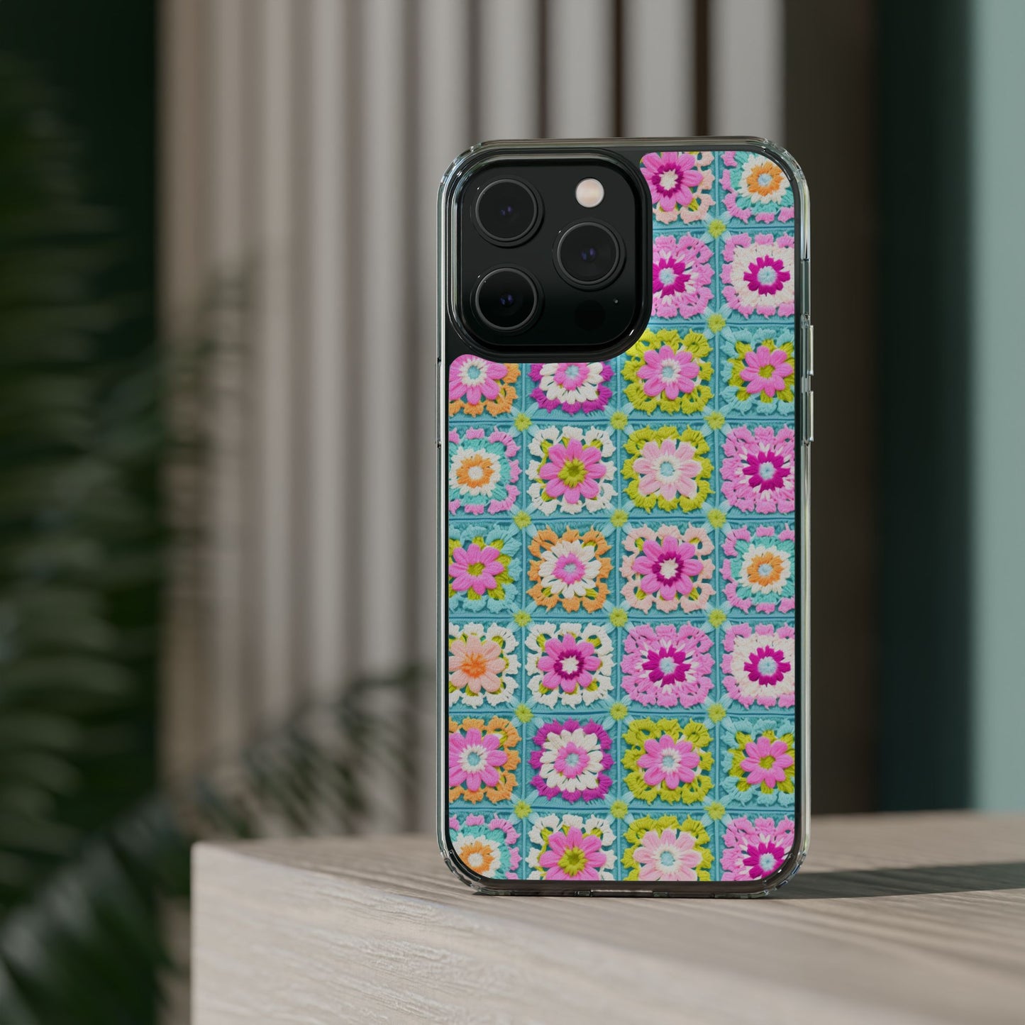 Granny Square Phone Case Brights