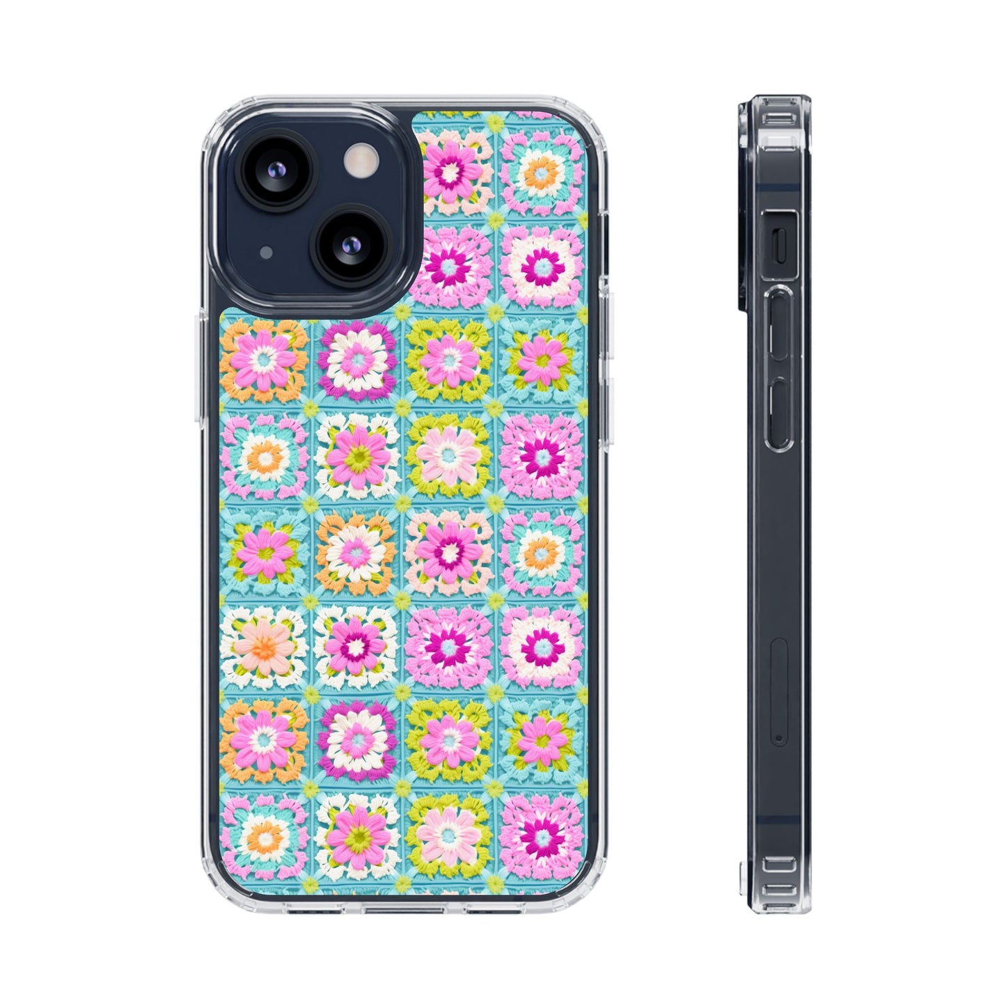 Granny Square Phone Case Brights