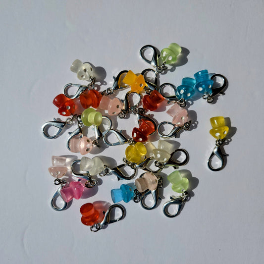 Stitch Marker - Glow-in-the-Dark Mushy